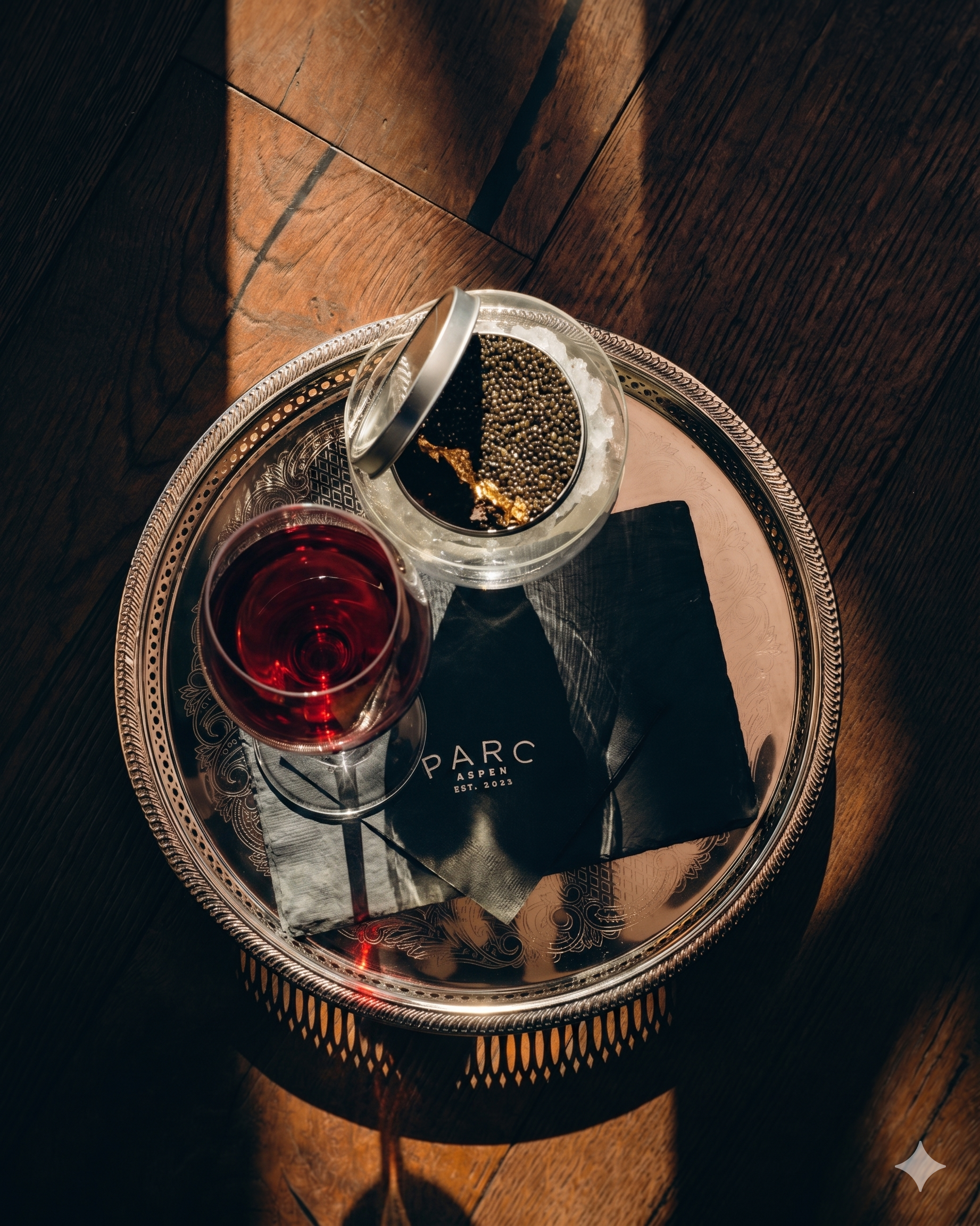 Dinner with Black River Caviar &amp; Arietta Wines