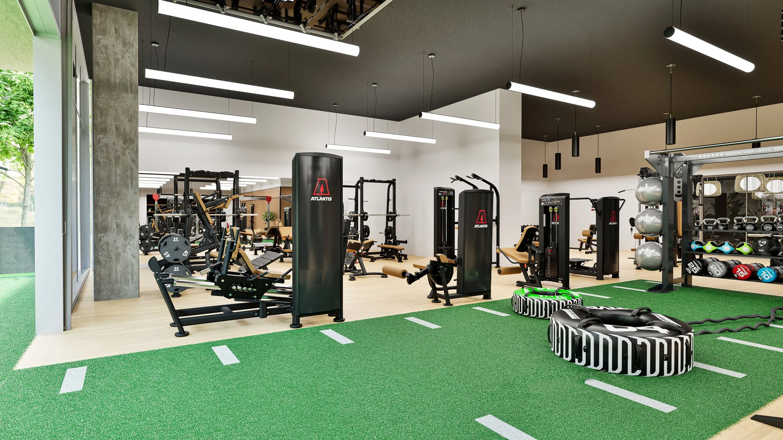 Sterling Bay Pacific Center - Corporate Fitness Center - Costa Mesa, CA