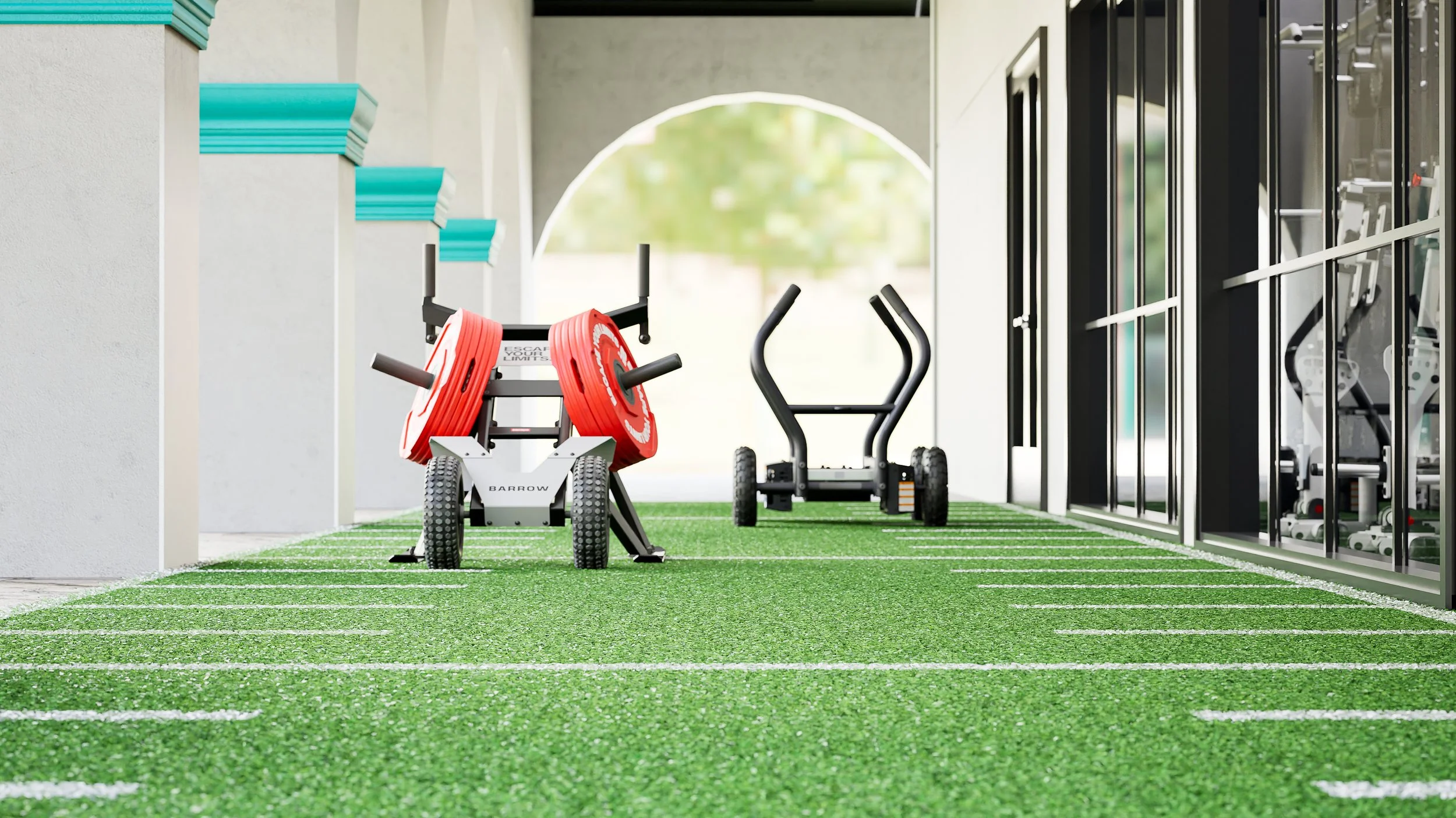 Murrieta Hot Springs Resort - Outdoor Fitness area