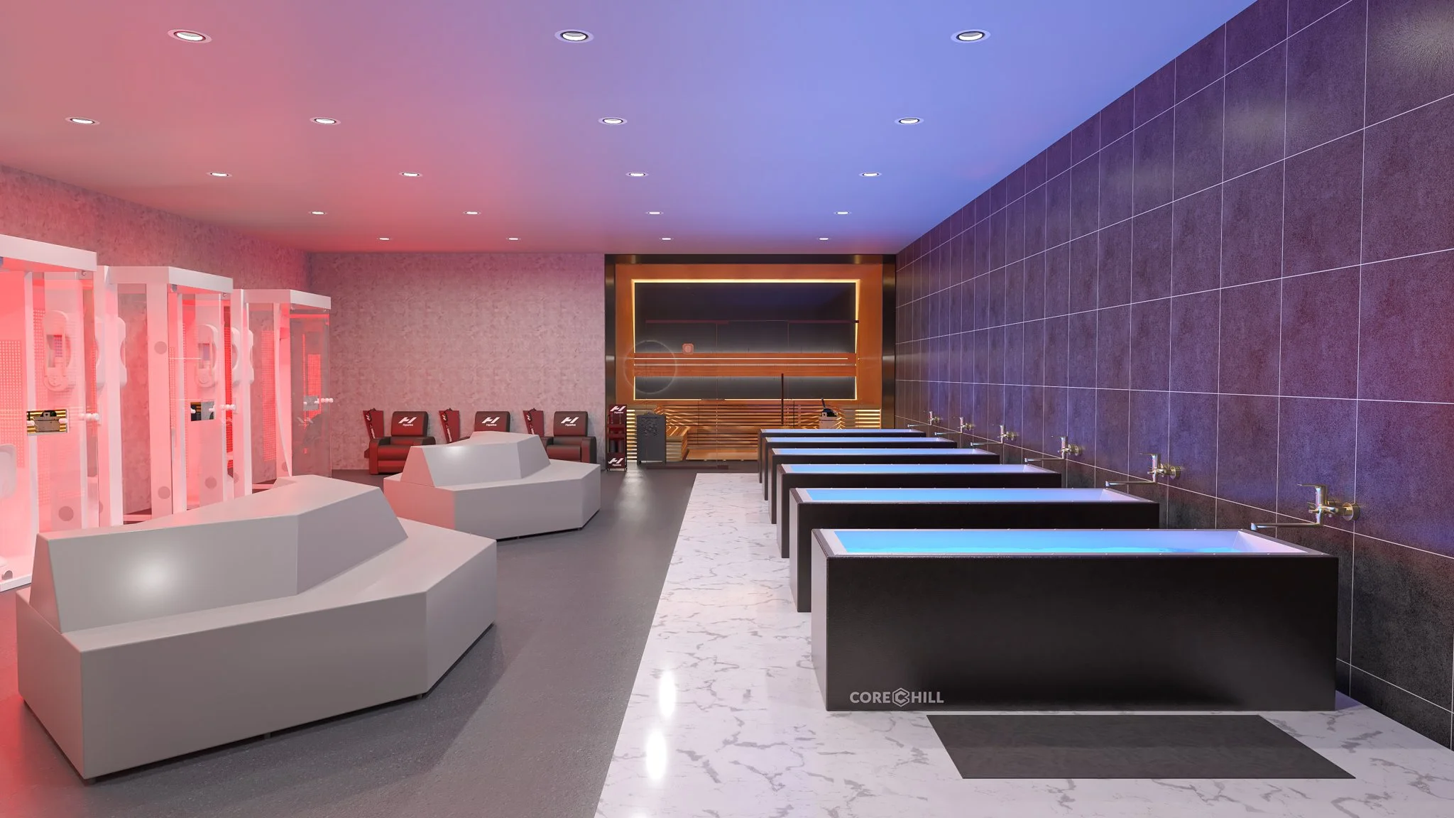 Valley Fitness - Wellness Area