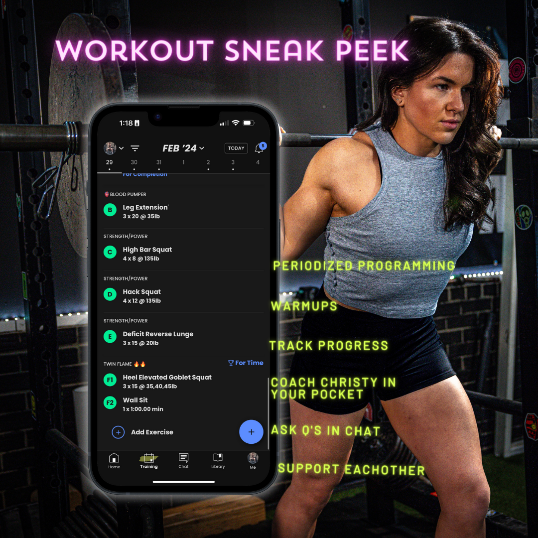 TEAM UNCHAINED- Hypertrophy Phase — UNCHAINED STRENGTH