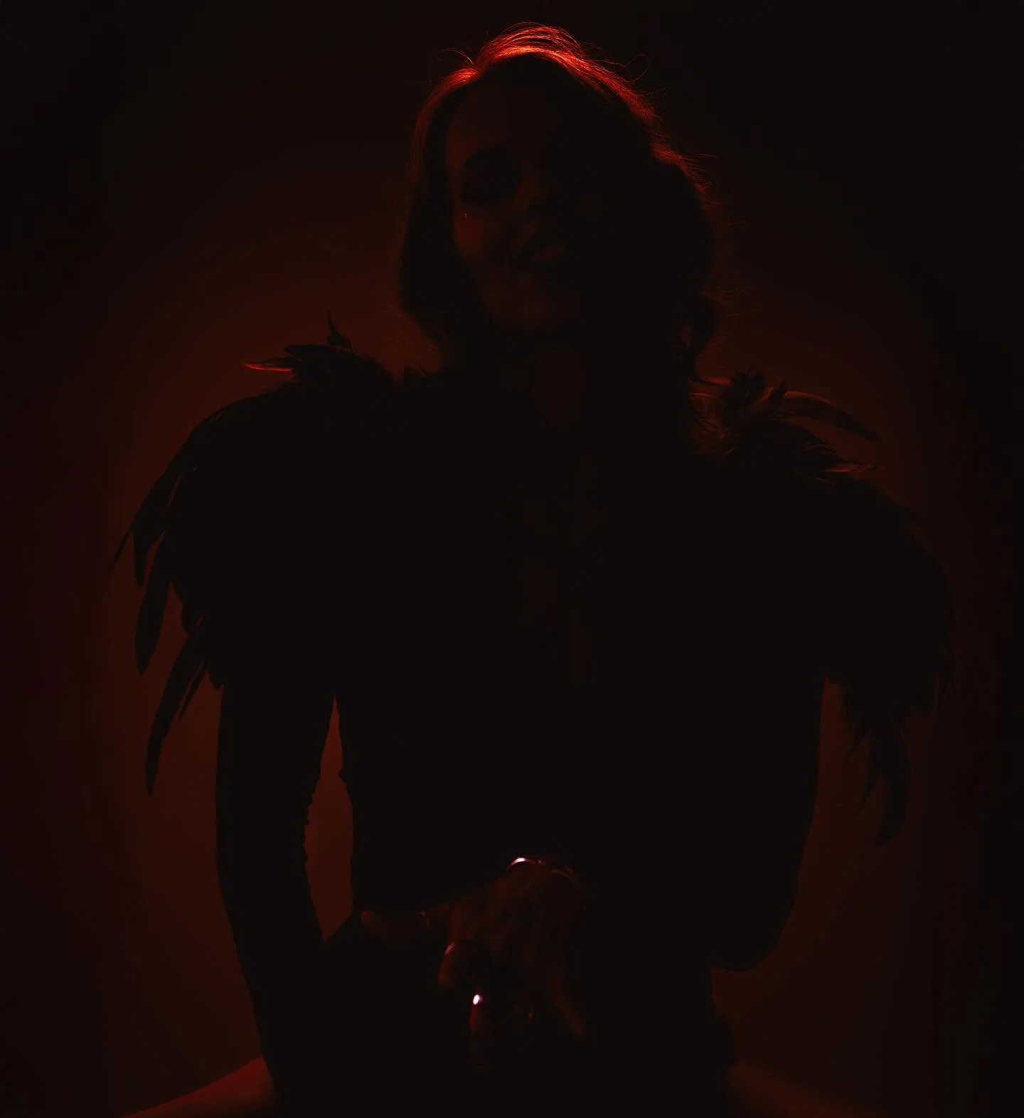 Into the darkness we go. 🖤

Samhain is a sacred turning point in the wheel of the year - a time when we stand on the threshold, about to descend into the dark season.

A time when the light fades and the darkness begins.
When natures aliveness let&r