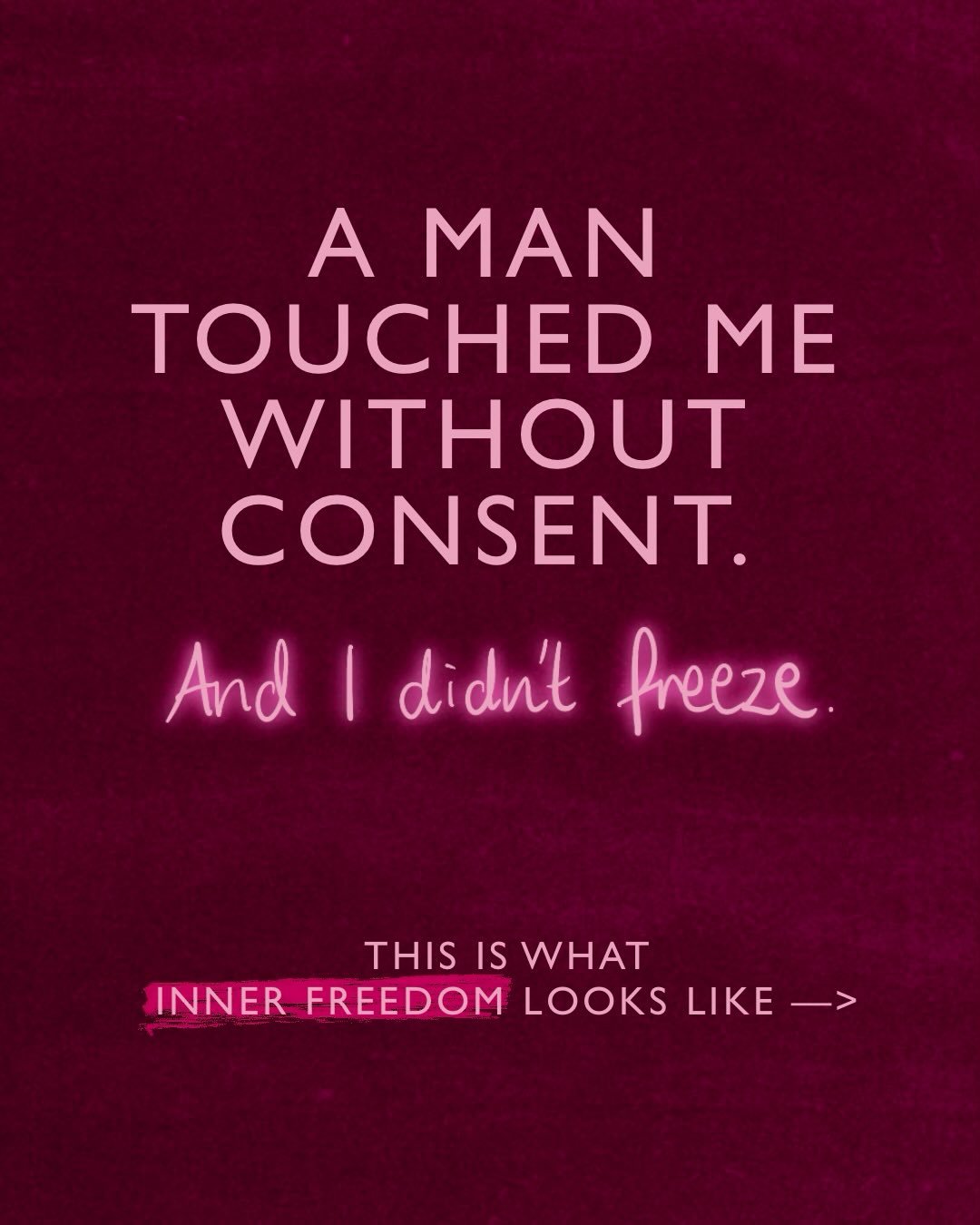 Inner freedom is not about controlling the world around you.
It&rsquo;s about regulating your body within it.

Boundaries are not something we perform.
They are something we embody.

When the nervous system is repaired, truth becomes simple.
Clear. C