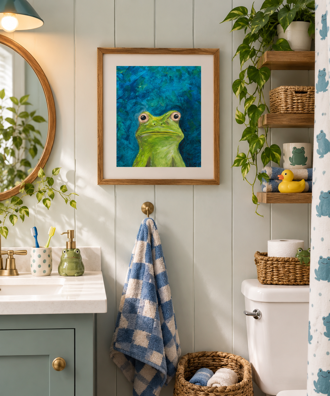 Froggy Digital Copy 8"x10" $8.00 CA