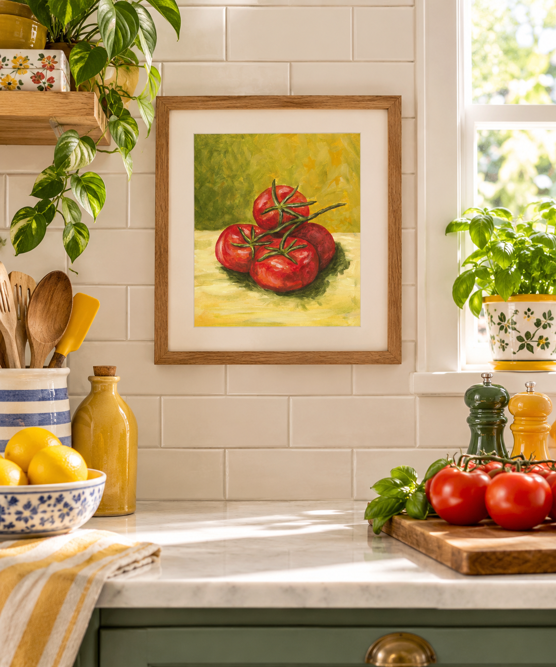 Tomato's on Vine Digital Copy 8"x10" $8.00 CA