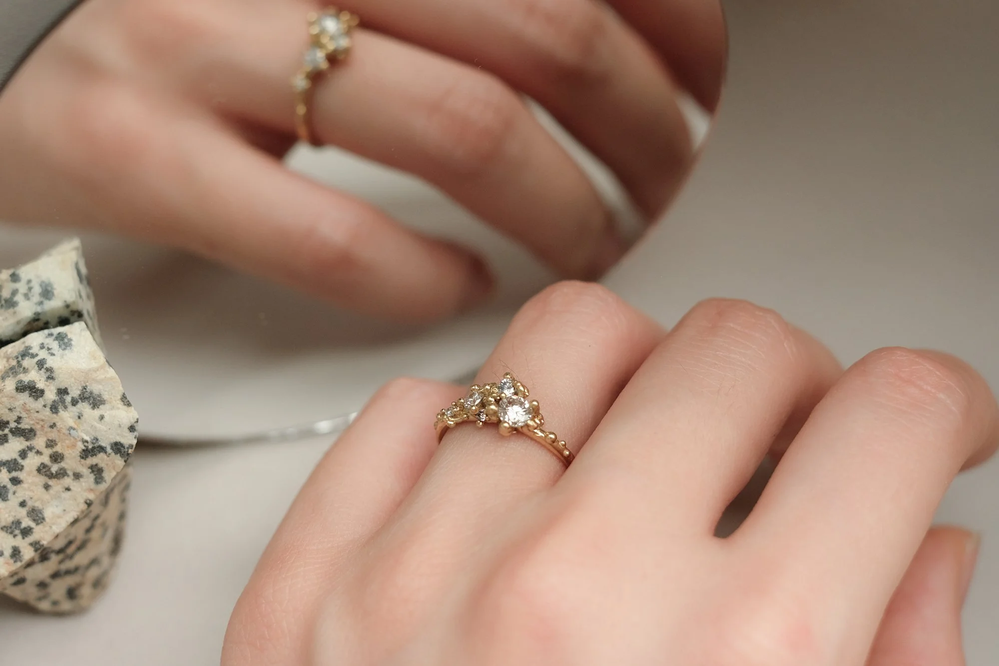 Diamond Stardust Cluster Ring by Belinda Chang 04 copy.jpg