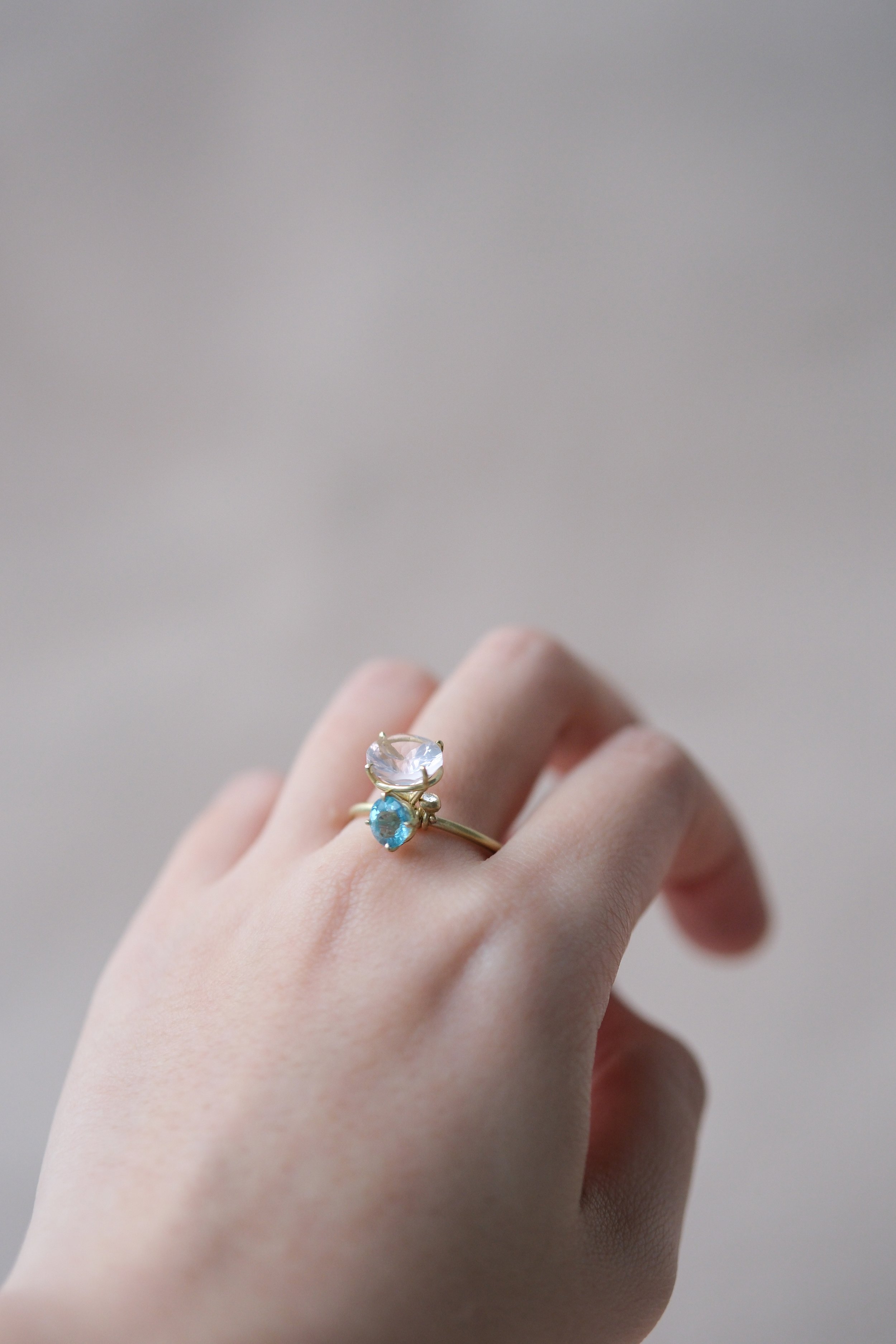 Apatite and Rose Quartz Pirouette Ring by Belinda Chang 08z.jpg