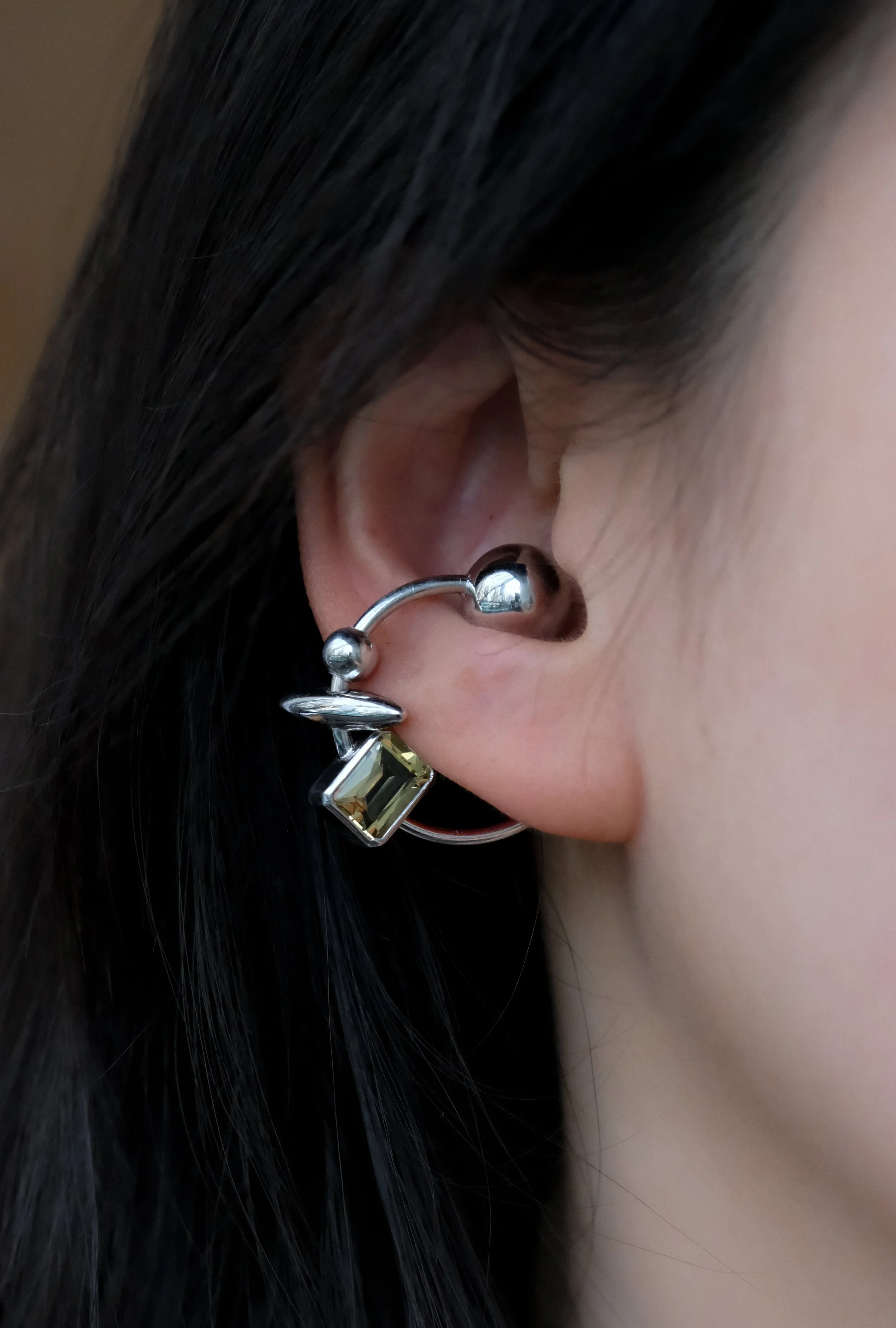 Plinth Ear Cuff No. 01 By Belinda Chang