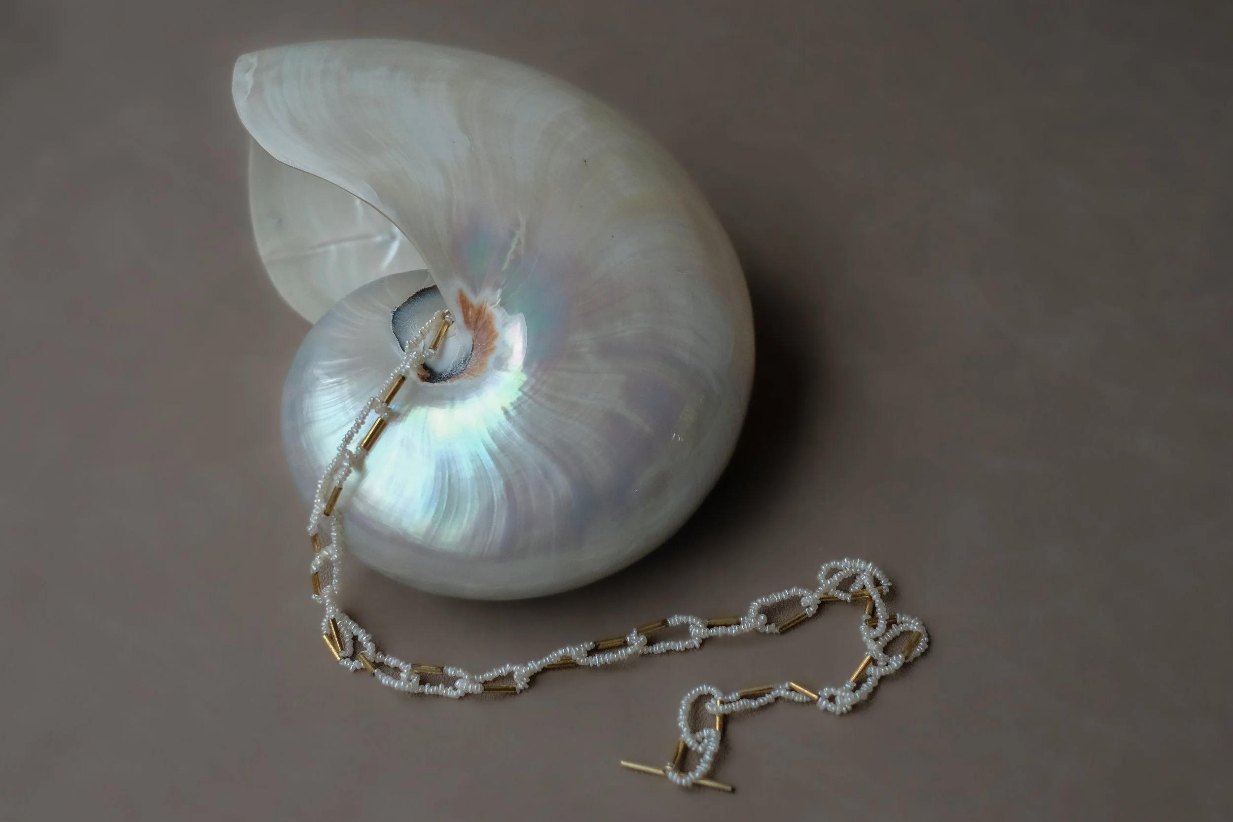 Baby Pearl Links Necklace by Belinda Chang 26.jpg