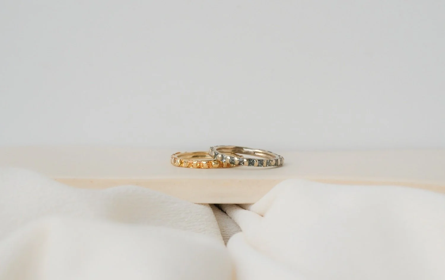 Tessera Eternity Ring by Belinda Chang