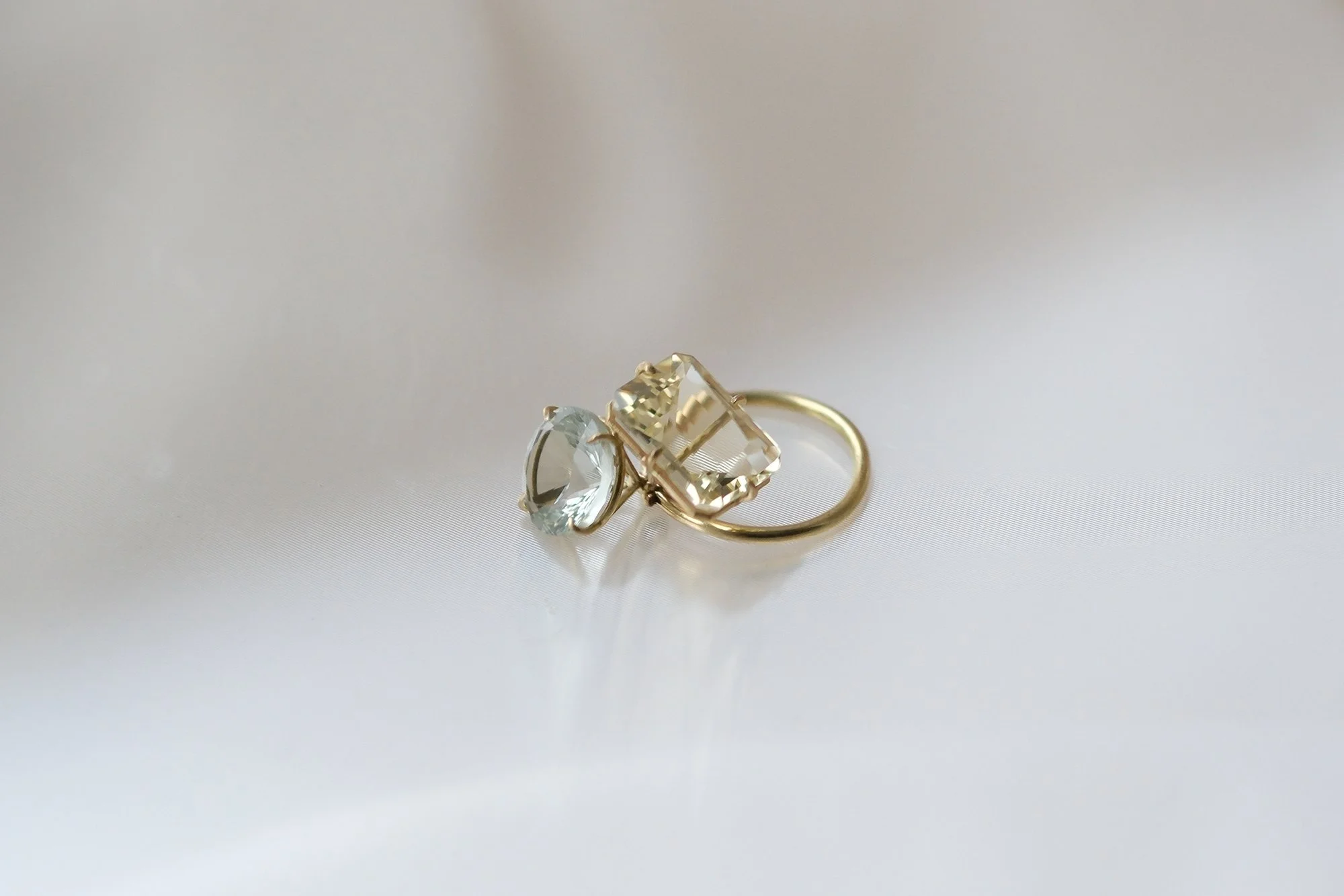 Citrine and Green Amythest Pirouette Ring by Belinda Chang 09.jpg