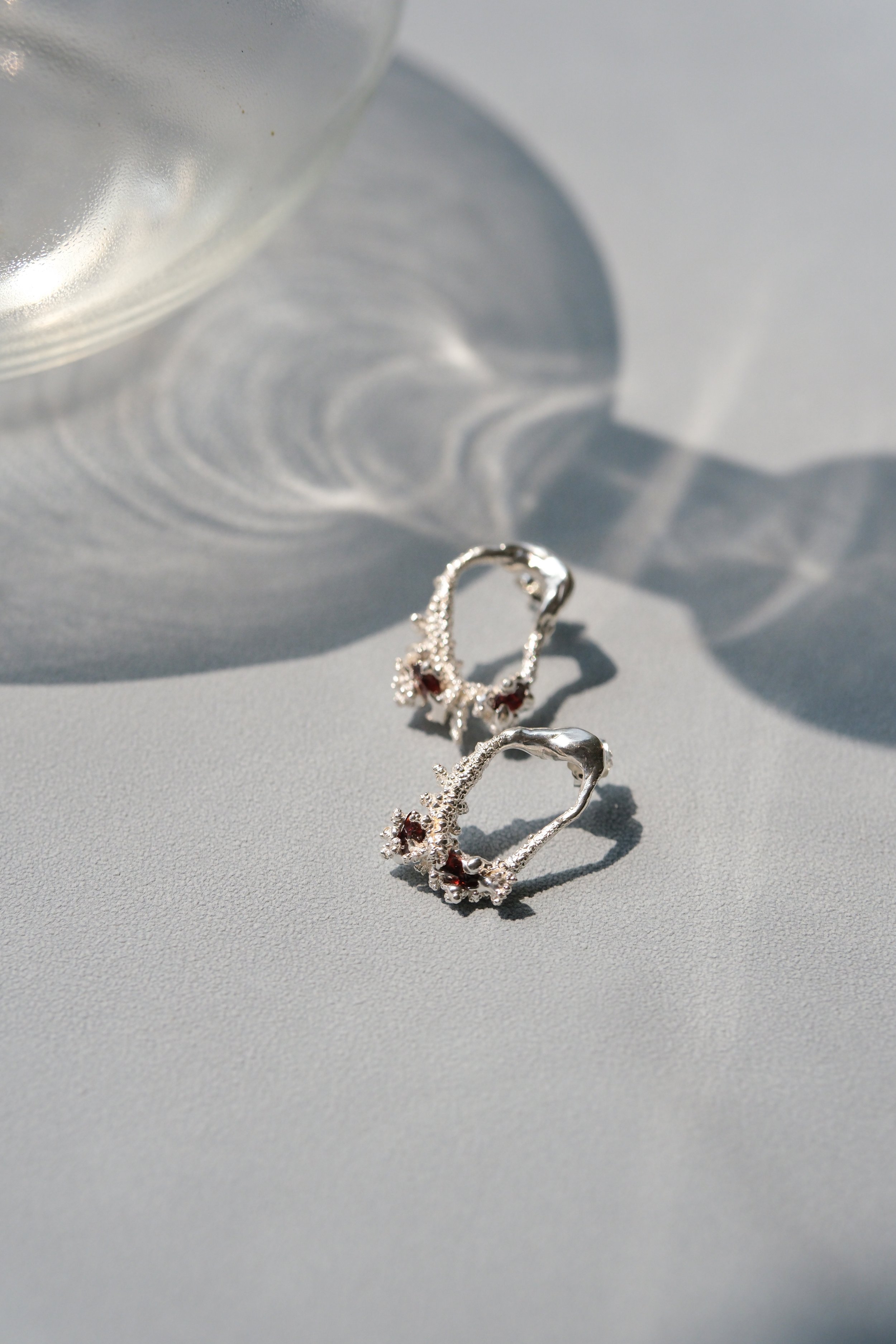 Circle Lava Earrings by Maria Ignacia Walker 05.jpg