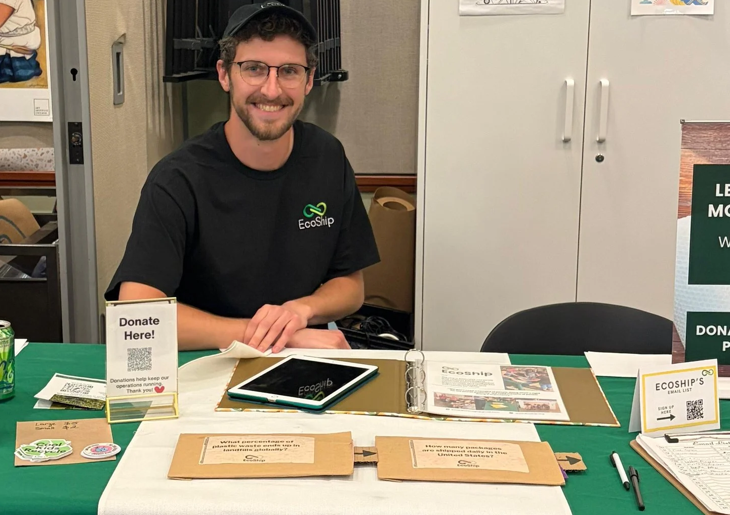 Volunteering at EcoShip helps support the mission, build community, and save the planet