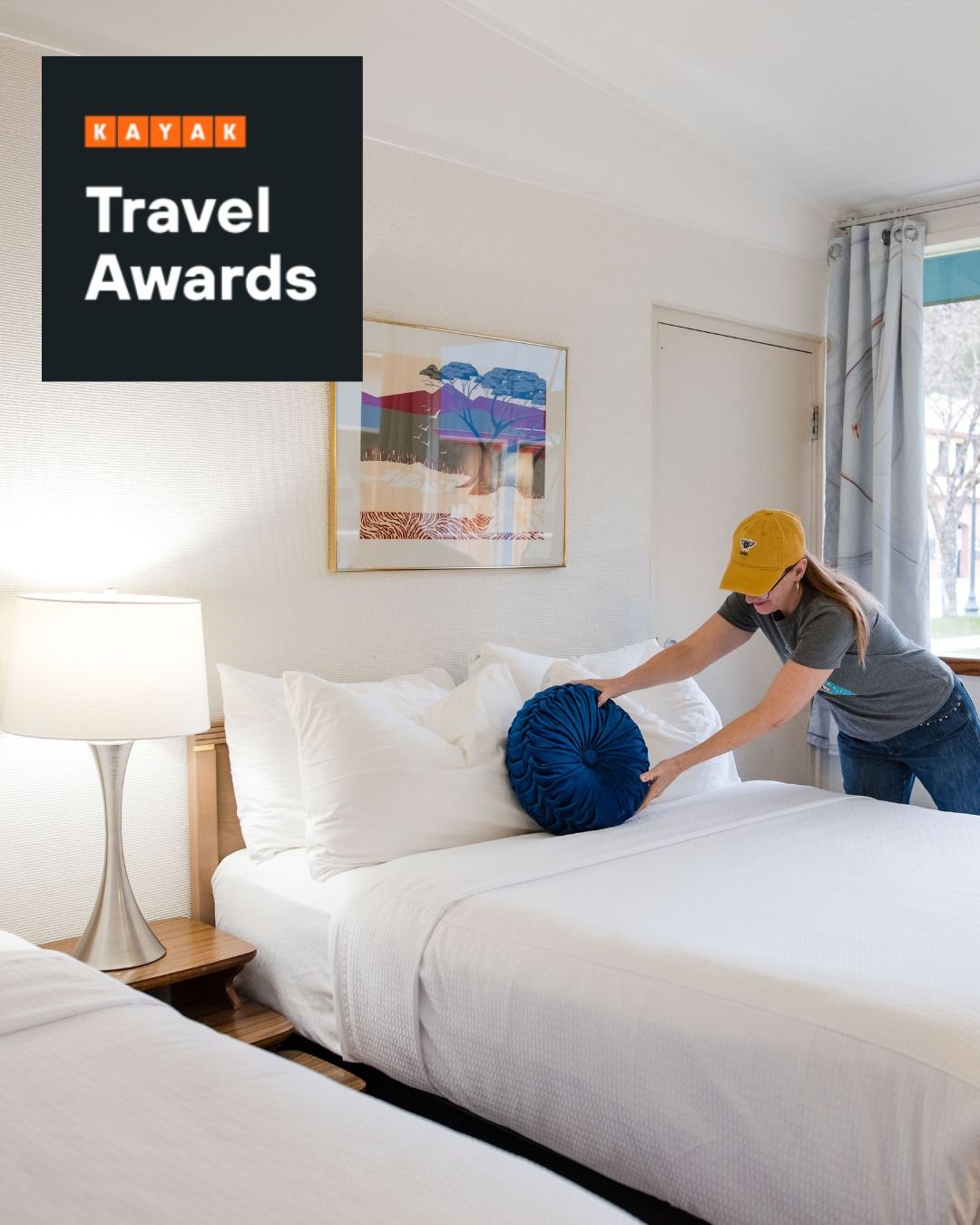 🎉 We&rsquo;ve got big news&hellip; Stardust Motel just won a KAYAK Travel Award! 🚀
That means real travelers like you rated us among the best&mdash;thanks to your glowing reviews, we&rsquo;re officially recognized for going above and beyond. 🌟
It&