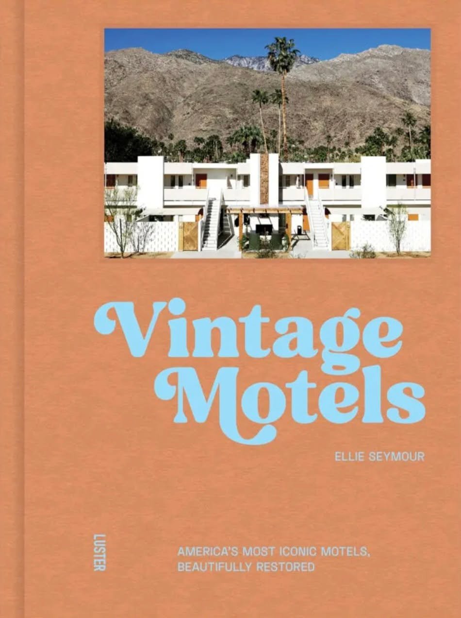 Stardust Motel is featured in Vintage Motels, a new coffee-table book by Ellie Seymour spotlighting America&rsquo;s most iconic restored motor lodges.

Part design study, part road-trip love letter, the book showcases 40 mid-century motels that have 