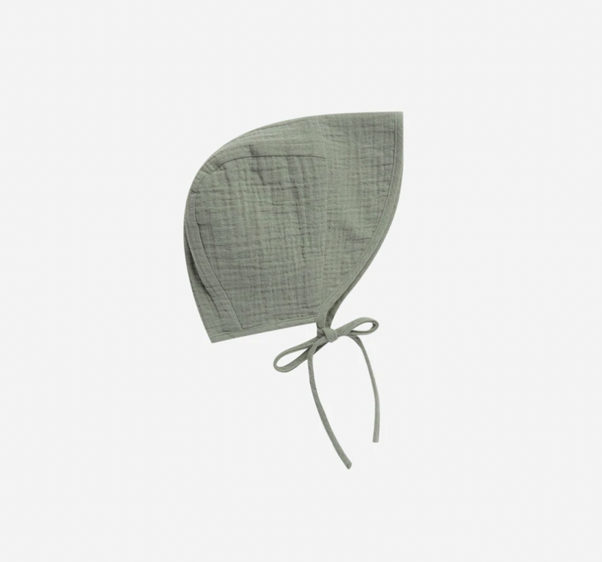 BRIMMED BONNET - AQUA