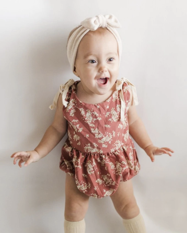 TERRA COTTA VINES ROMPER
