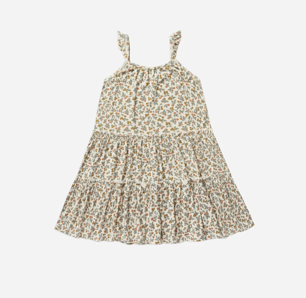 TIERED MINI DRESS - SUMMER BLOOM