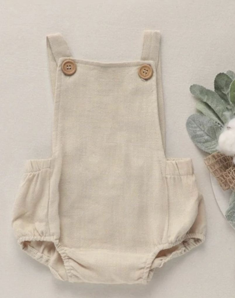 BODYSUIT ROMPER IN KHAKI