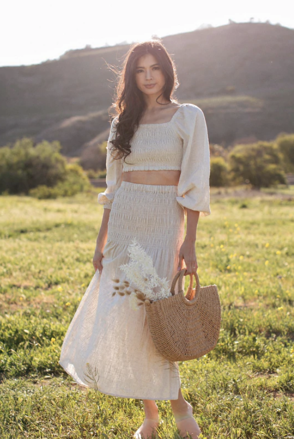 SMOCKED MATCHING SET - WINONA