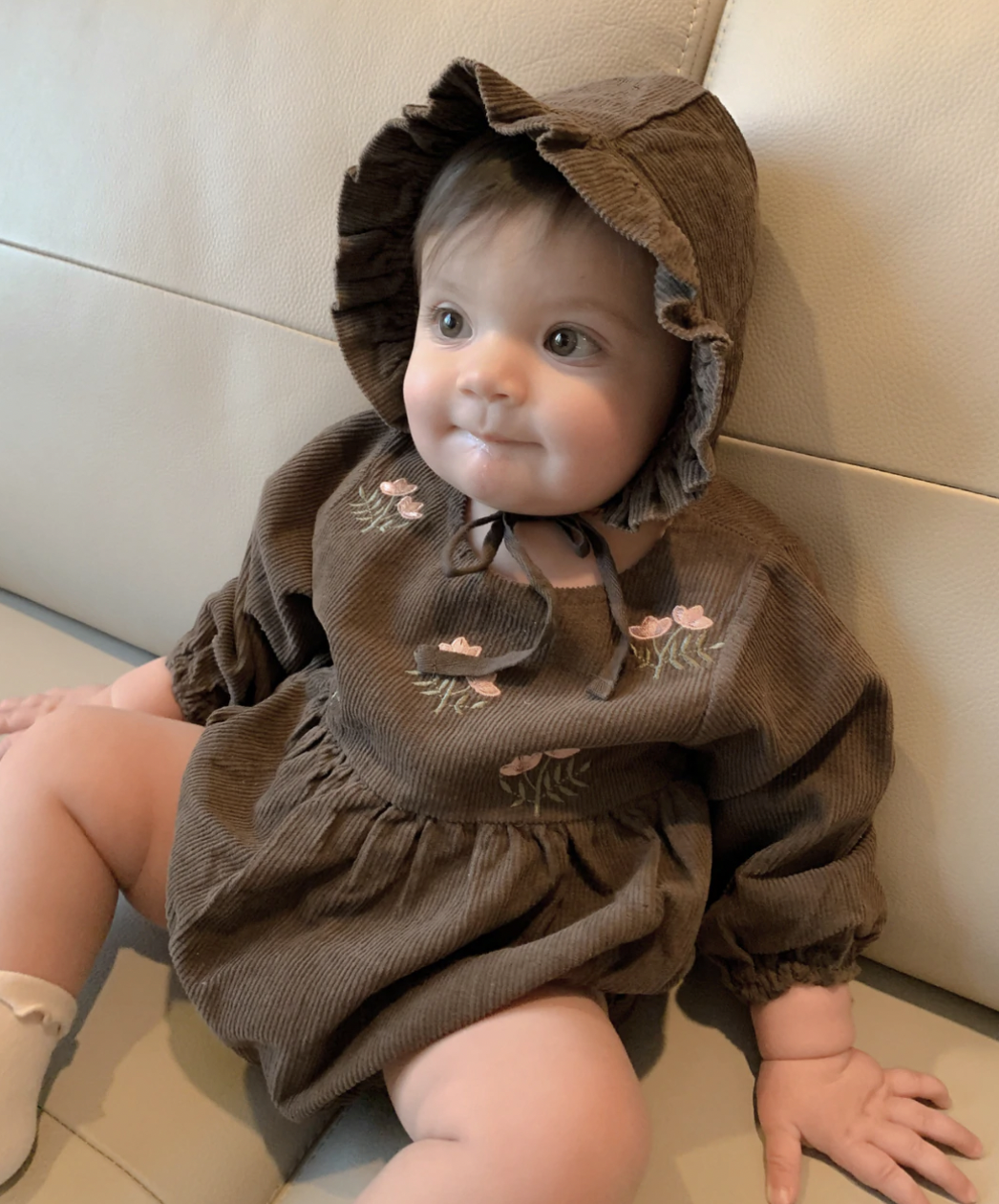 ELEANOR ROMPER + BONNET