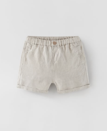 LINEN SHORTS