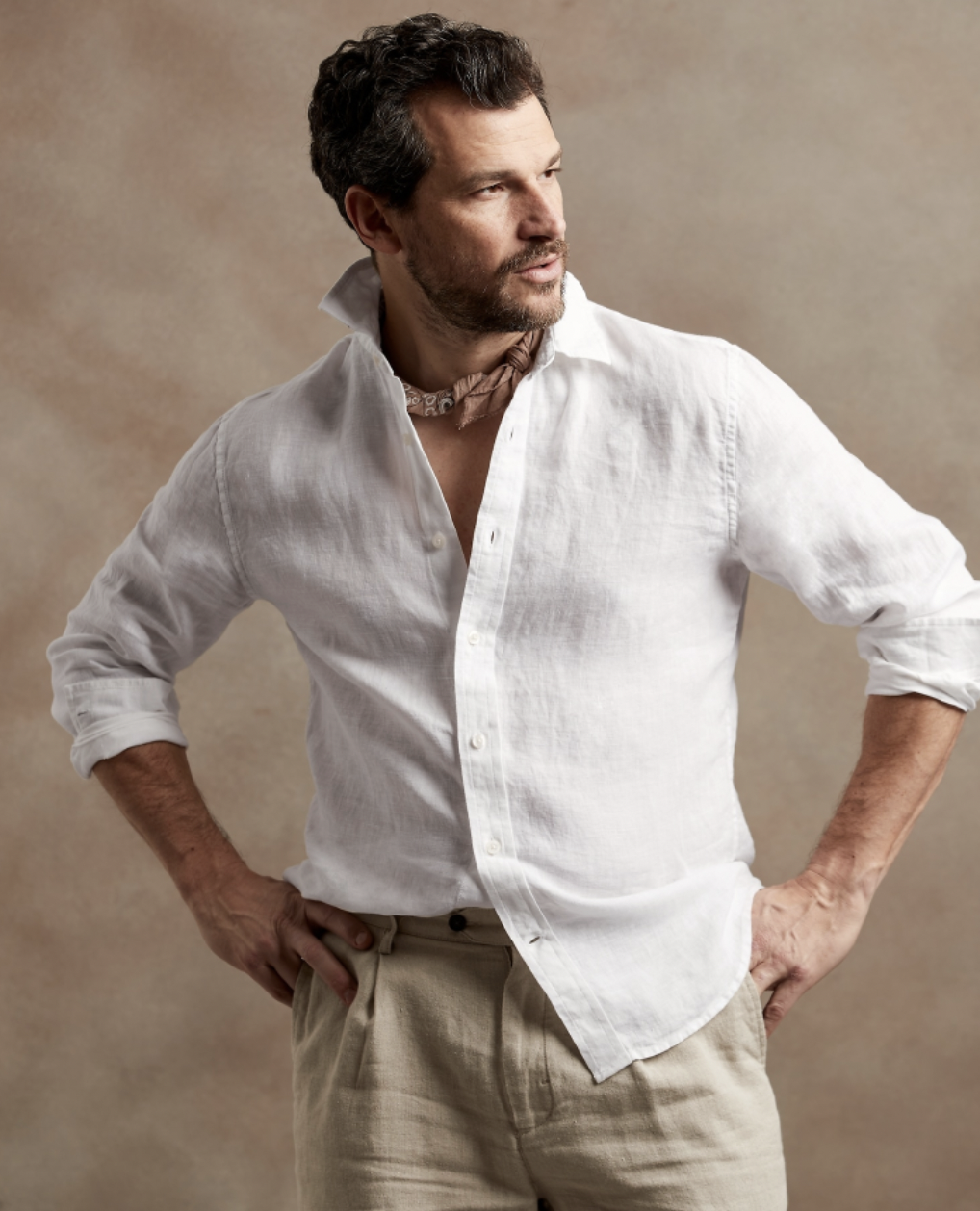 CASTELLO LINEN LONGSLEEVE