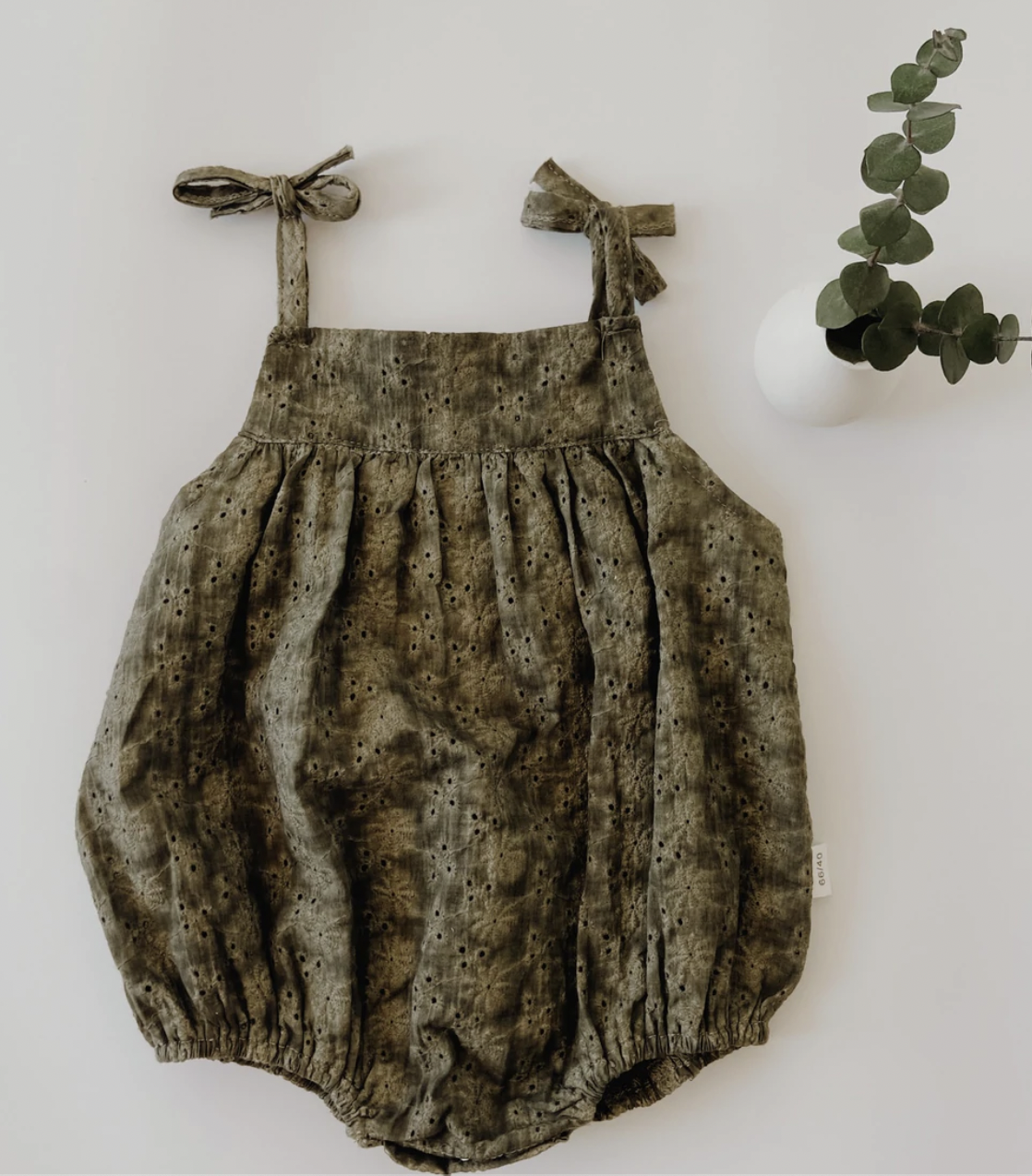 EMILY FLORAL TIE ROMPER