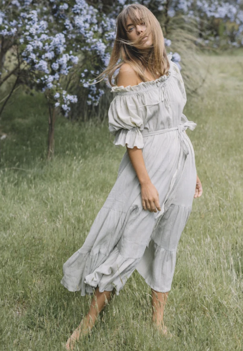 EMMALINE GOWN IN SAGE