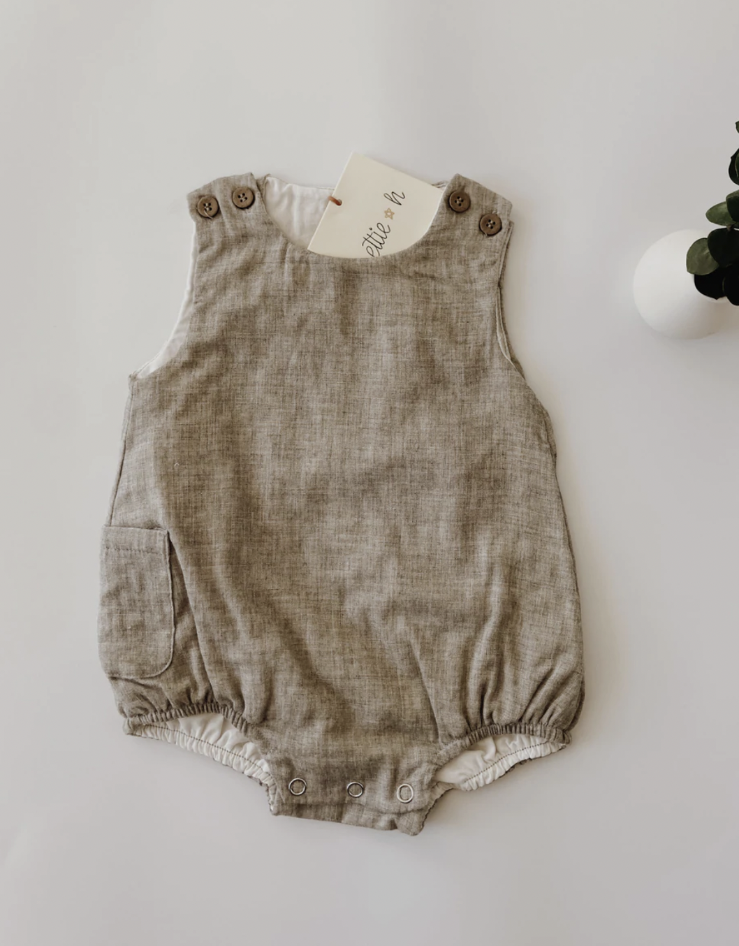 NESSA GAUZE BUBBLE - GREY