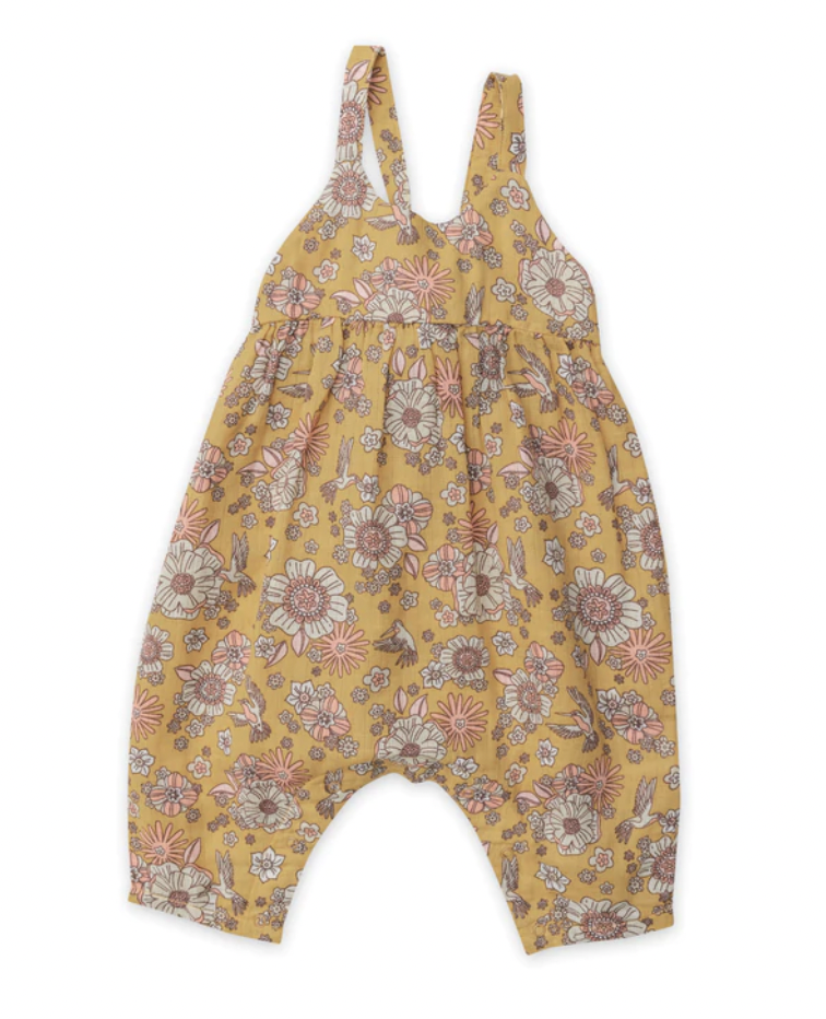 HUMMINGBIRD TIE BACK ROMPER