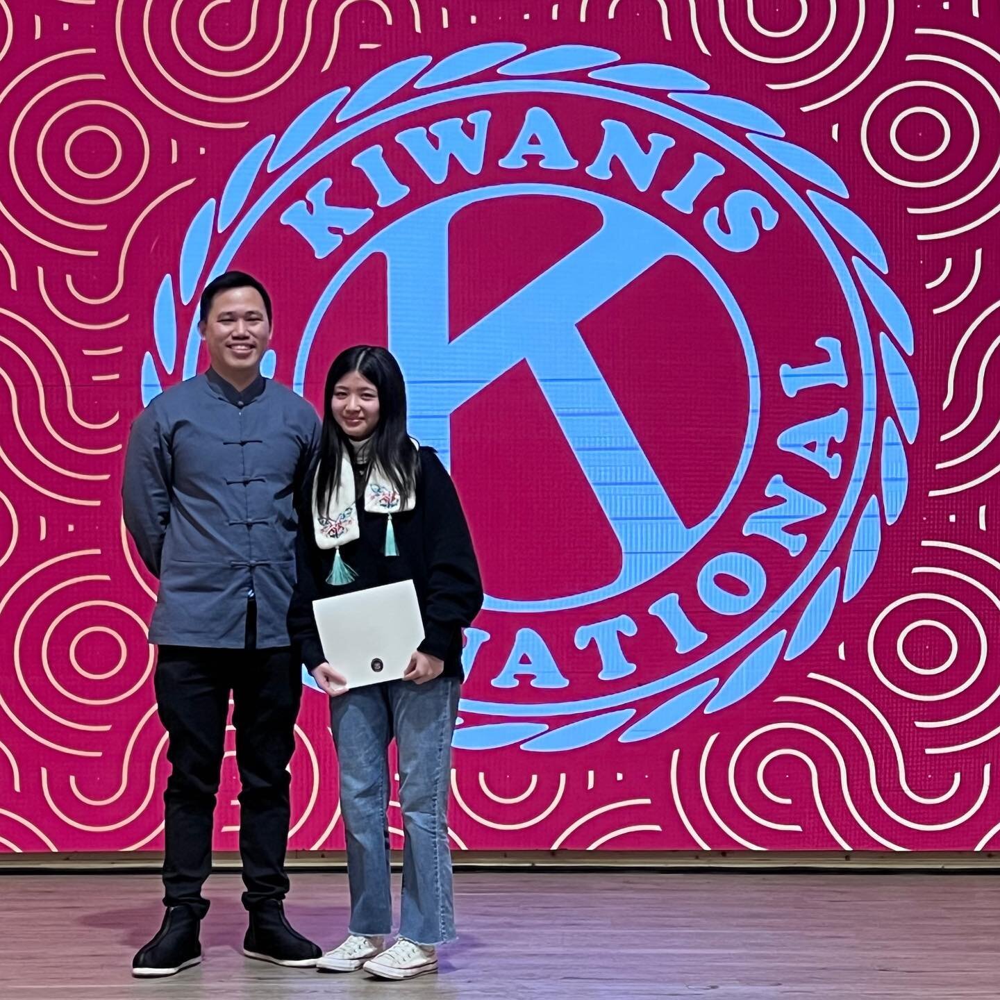 Her dedication and focus had made the dream come true. We faced many challenges and obstacles during the process but she never let it down. Sitian Dong from @rfk__keyclub has achieved the outstanding performance award for her role.
.
.
.
.
#keyclubin