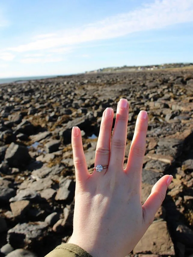 She said Yes! 

Congratulations to S&amp;K who recently got engaged with this Stunning Platinum Diamond Ring! I can&rsquo;t wait to share more of it with you all!