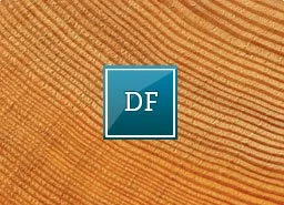 Douglas fir cross section