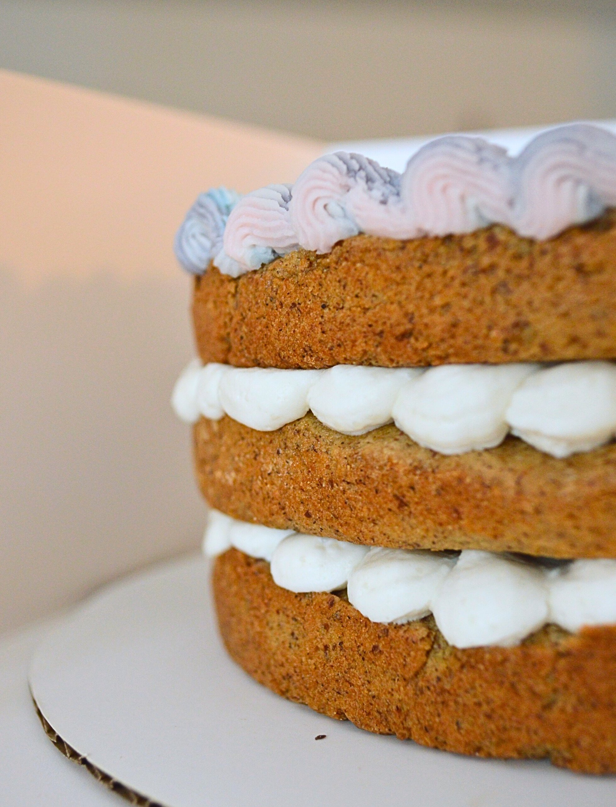 #46. Three-layer chocolate chip cookie cake