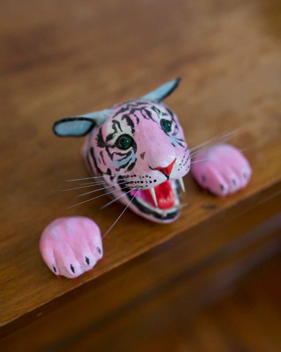 Swimming Tiger