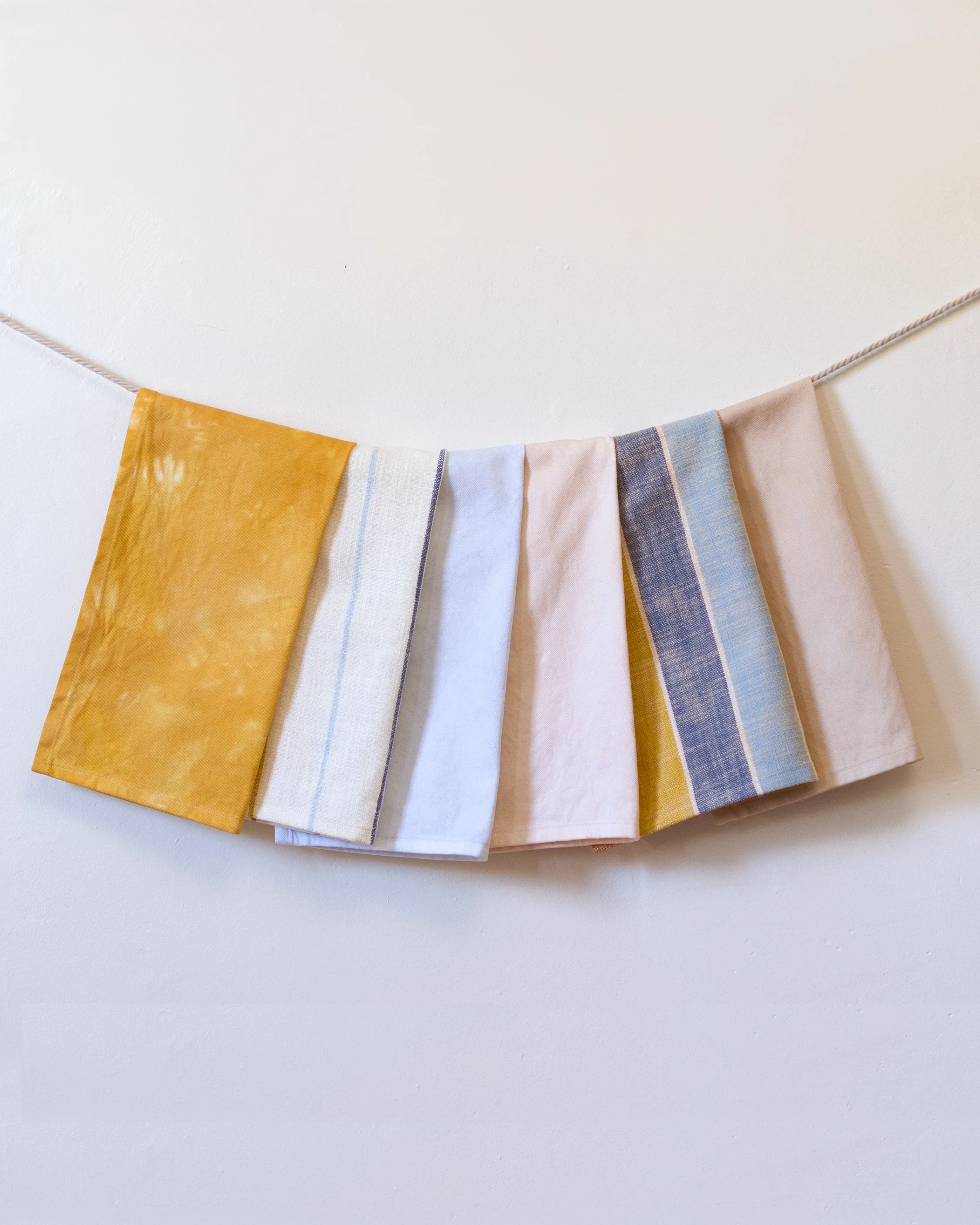 Handmade tea towels