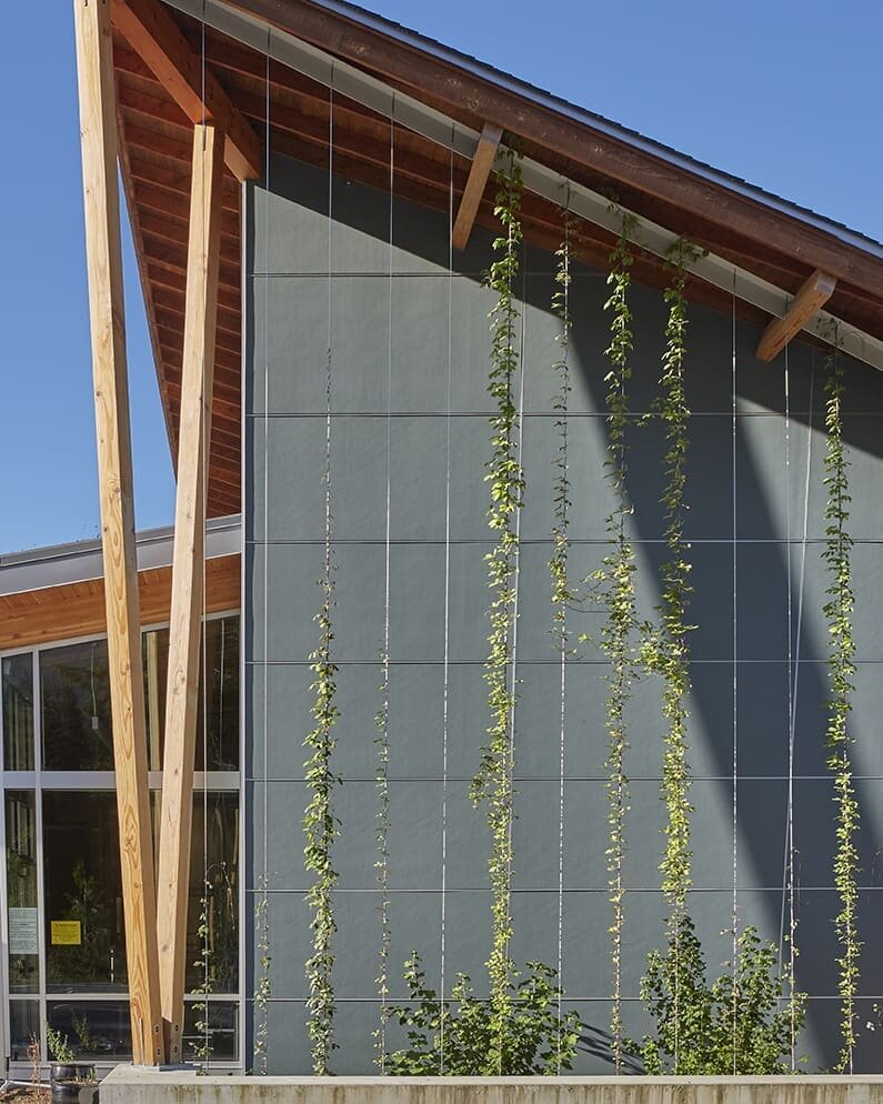 Exterior details of the new Tanner Electric building, brought to you by native North Bend materials 🔍 designed by Laroy Gant, photographed by @patrickbarta 📷