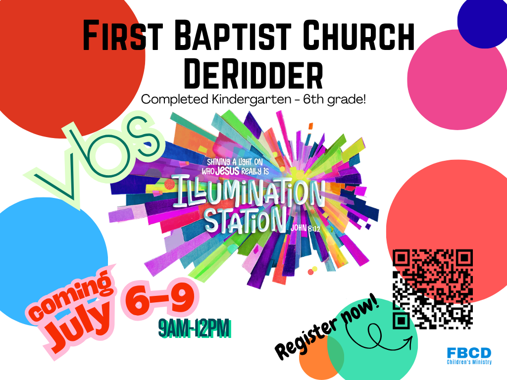 VBS Completed Kindergarten thru 6th Grade