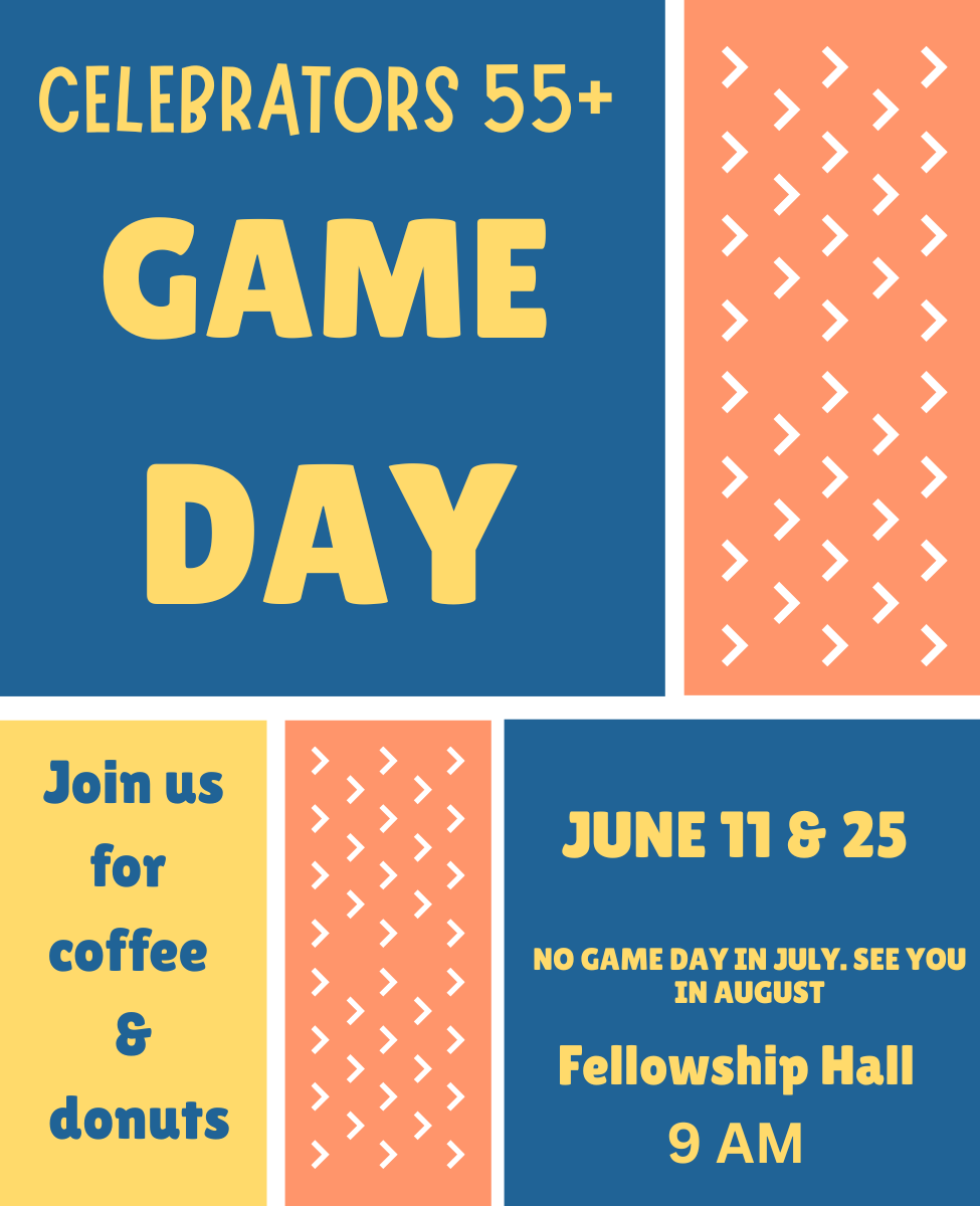 Celebrators 55+ Game Day