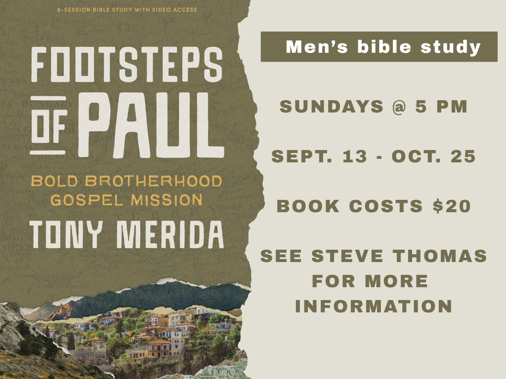 Men's Bible Study