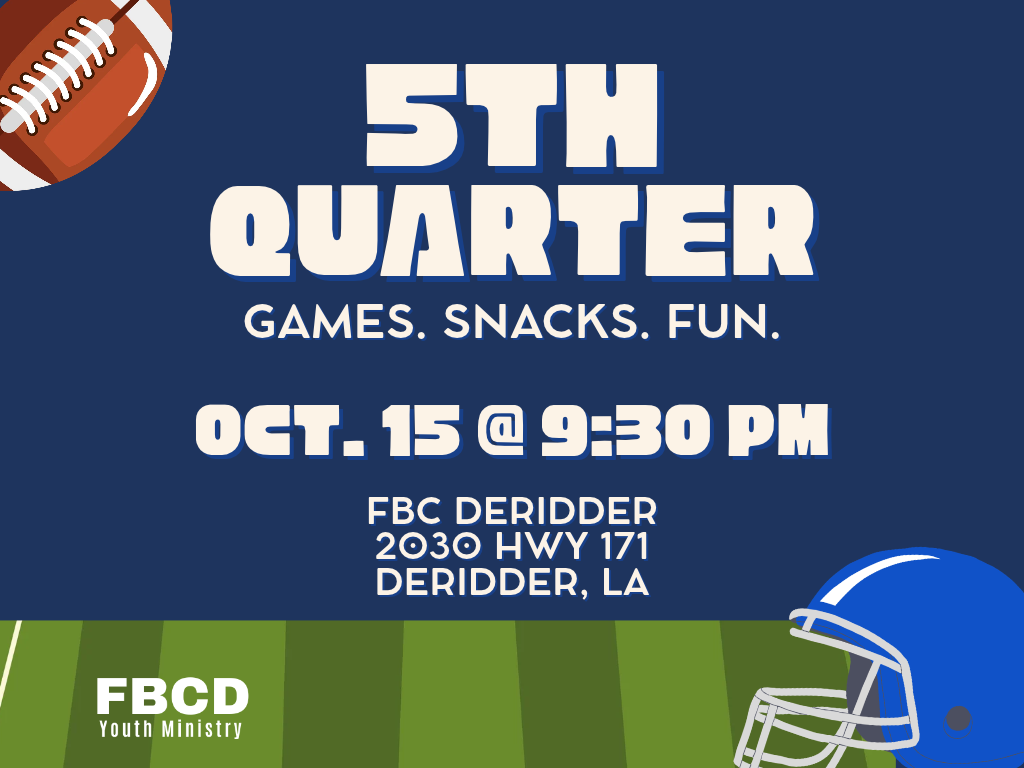 Youth Event - 5th Quarter