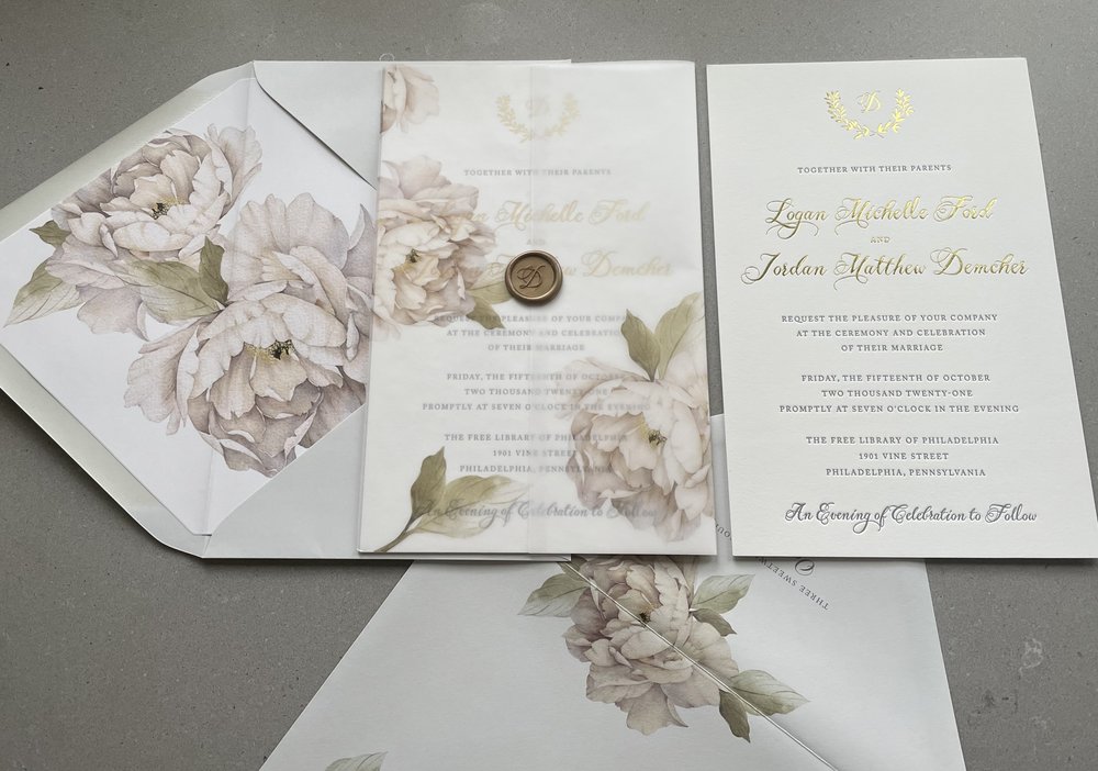 Logan and Jordan's Wedding Invitation