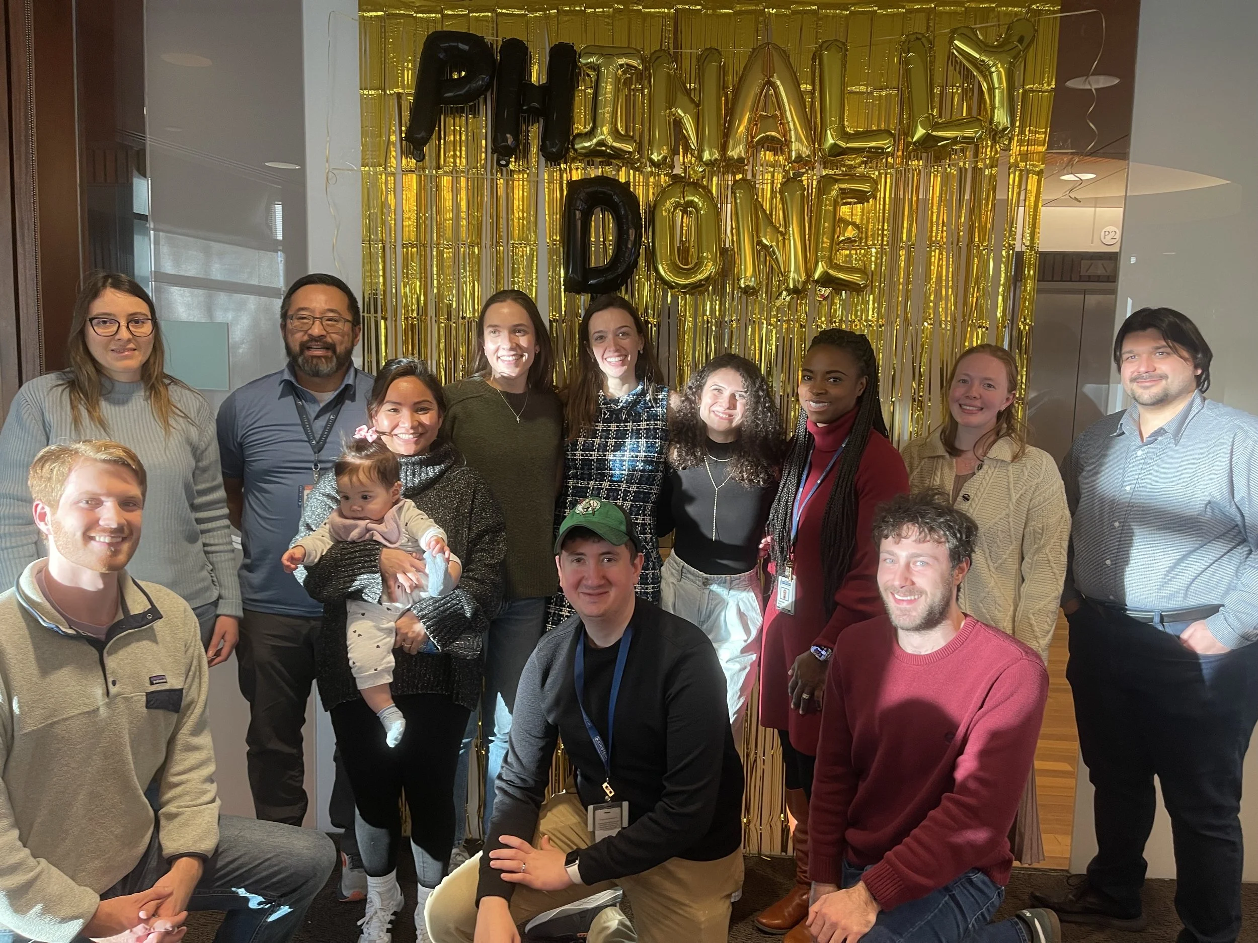 Congrats Georgia on your PhD!