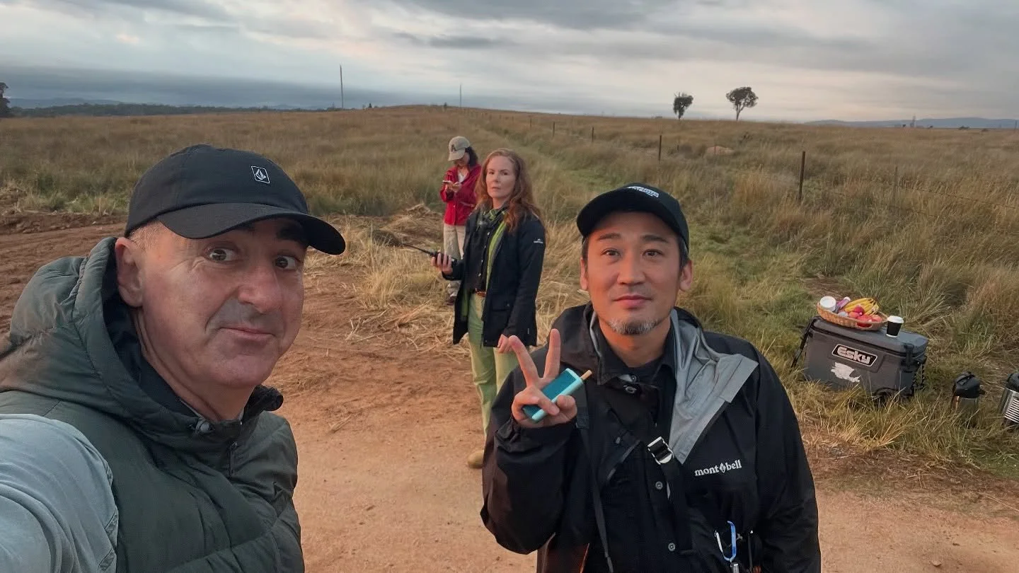 Shoot⚡️🎥😎
.
Day one Done✅
.
w/ @jakekoningdp @ax.riding @davejcordell @profly_cinema 
.
Filmreaktors @akiko.davies @jonasticus