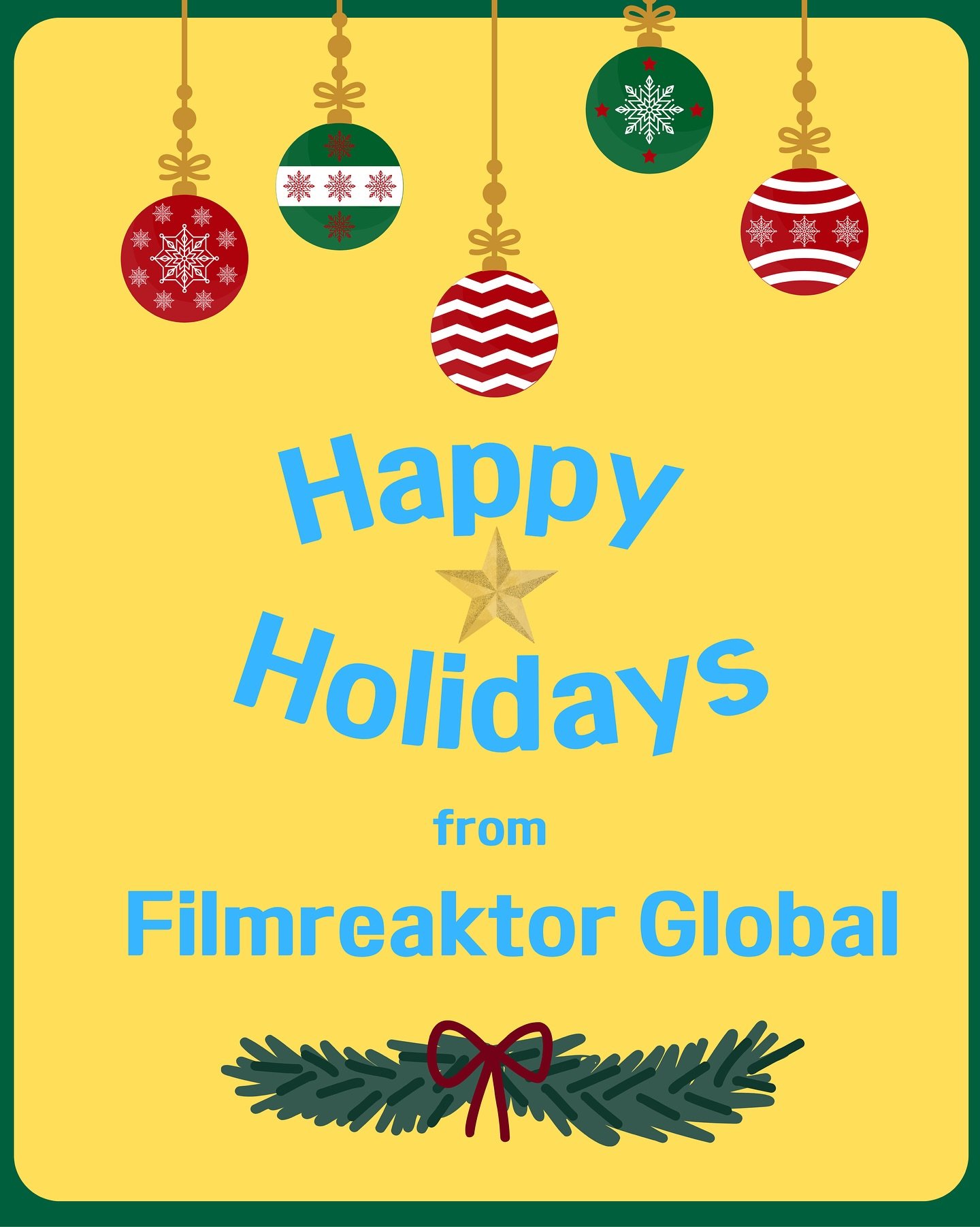 Seasons Greetings 🎁🎄⚡️🎉❤️from @filmreaktorglobal 
.
Global Leaders in Live Action 
.
Sydney Office
@jonasticus @akiko.davies 
.
Budapest Office 
@garasklari @jaminnua