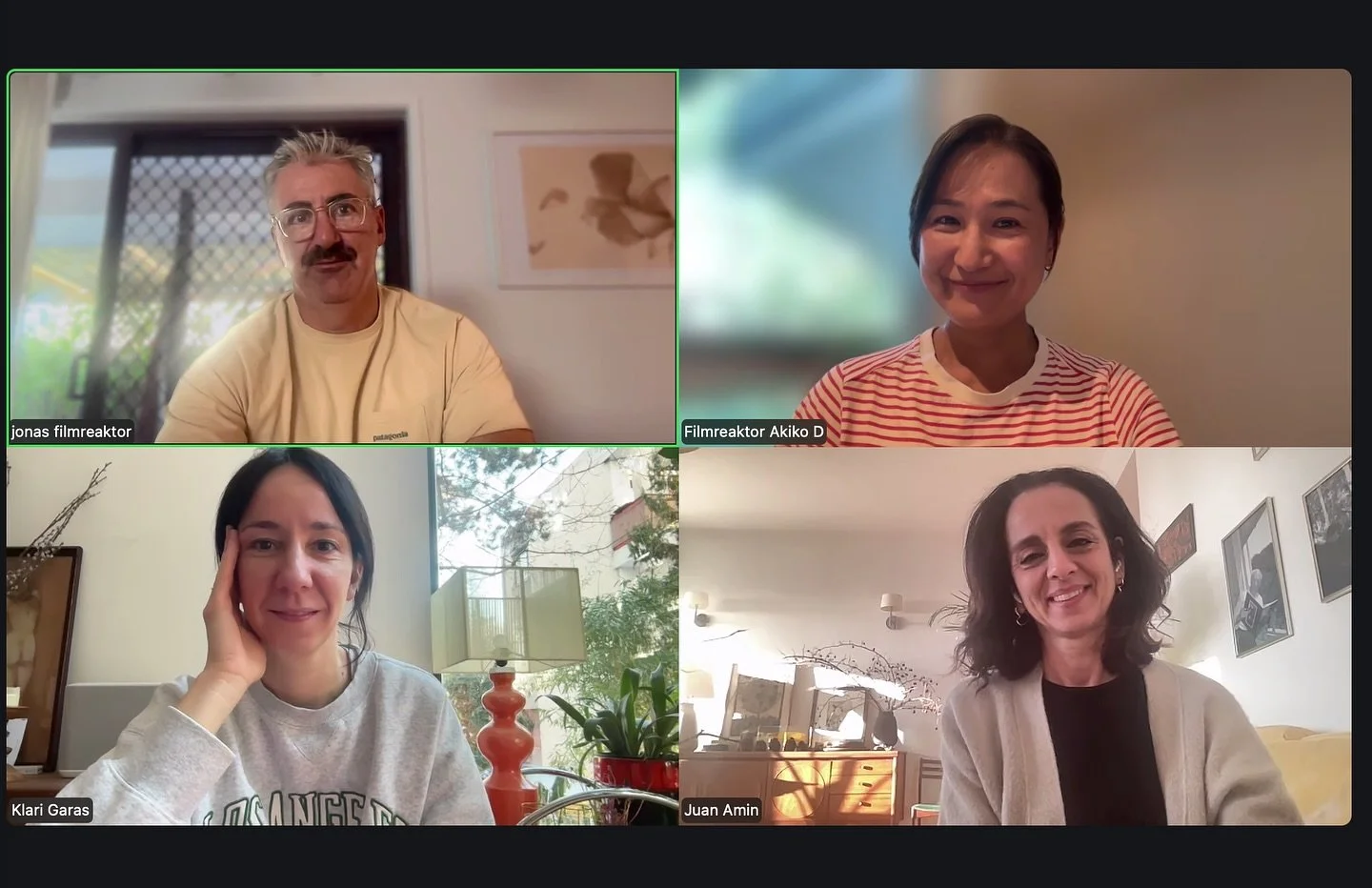 Filmreaktor &lsquo;26 Kickoff Meeting ⚡️
Keeping it Global 🌏📍🎯
.
Sydney Office ☀️
@jonasticus @akiko.davies 
.
Budapest Office ❄️
@garasklari @jaminnua