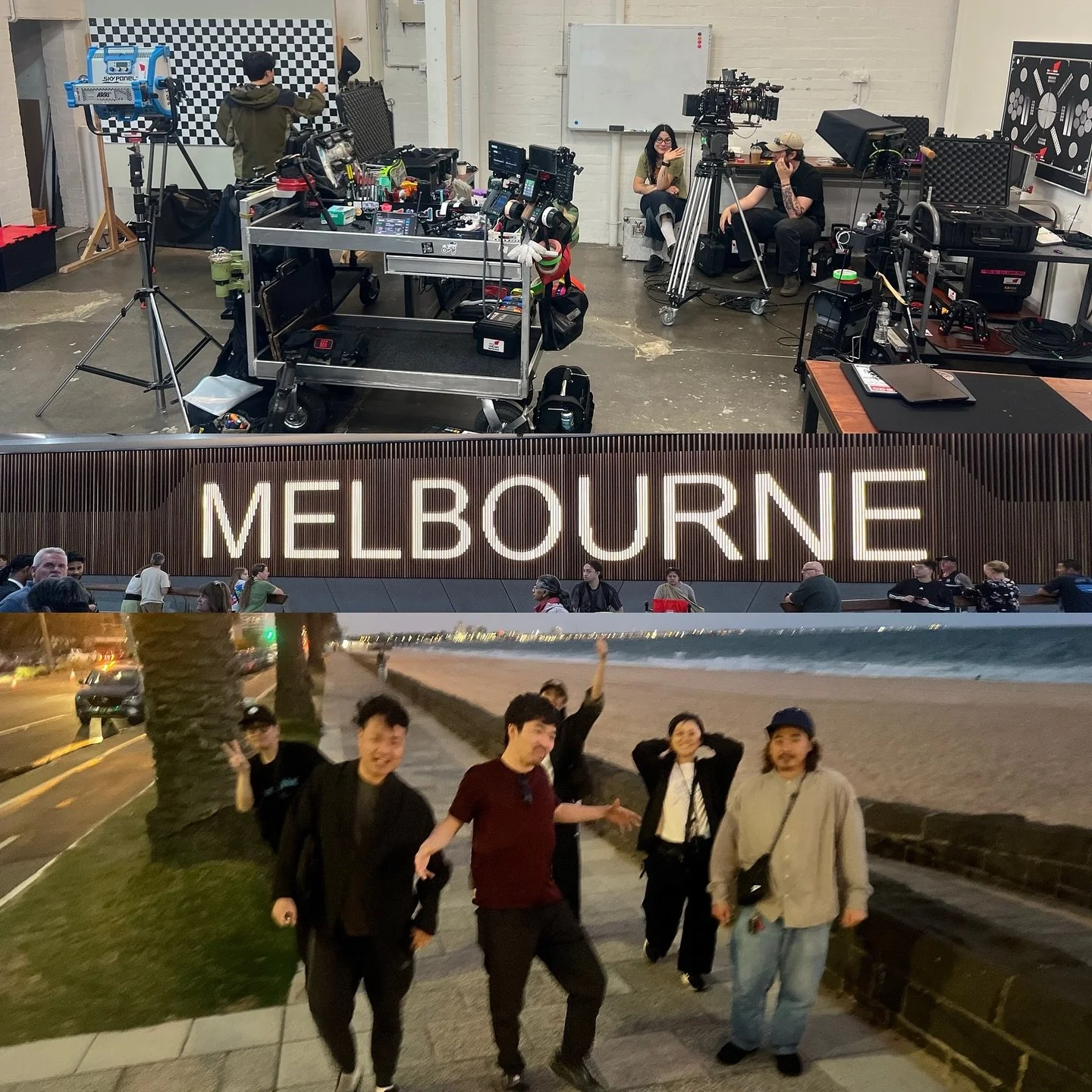 Lovely Crew ⚙️🪄
Beautiful City 🌆
Good Times 🦐☕️🥨
.
Final Prep Days for a new project in Naarm, aka Melbourne, with the ray of sunshine that is @itogenki_com and the magic makers @jin.ito &amp; @mishironron working hard alongside a bevvy of superb