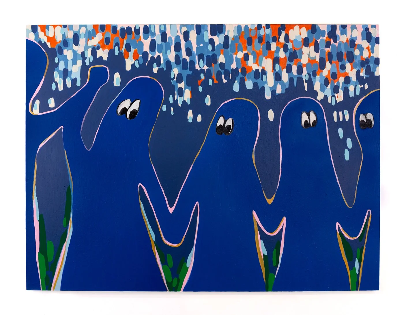 "Linked" 36 inches x 48 inches 2026