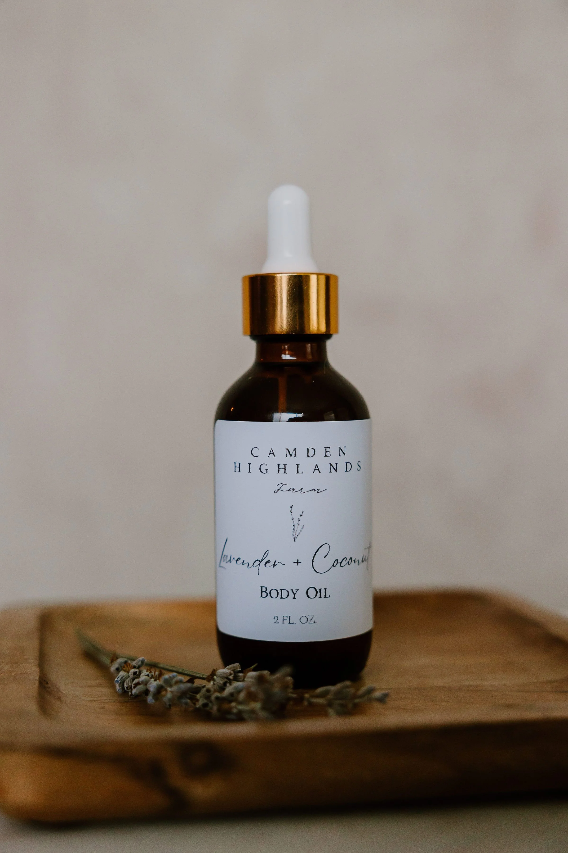 Lavender + Coconut Body Oil